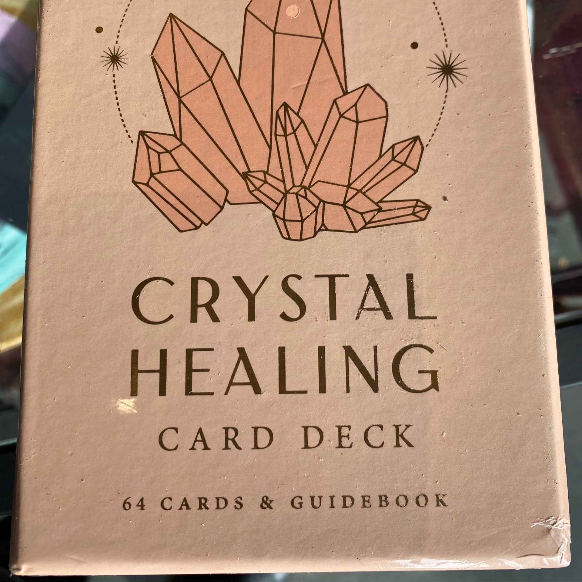 Crystal Healing Card deck