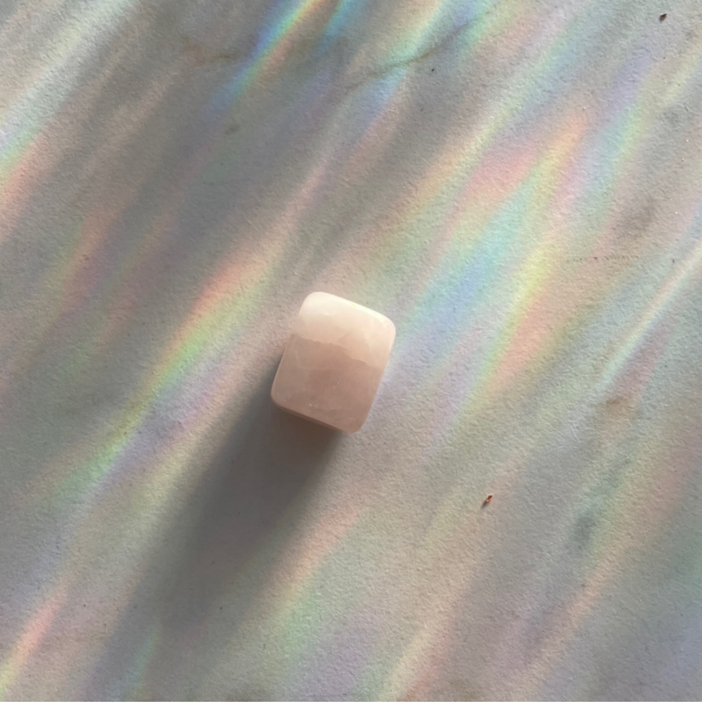 Rose Quartz Cube