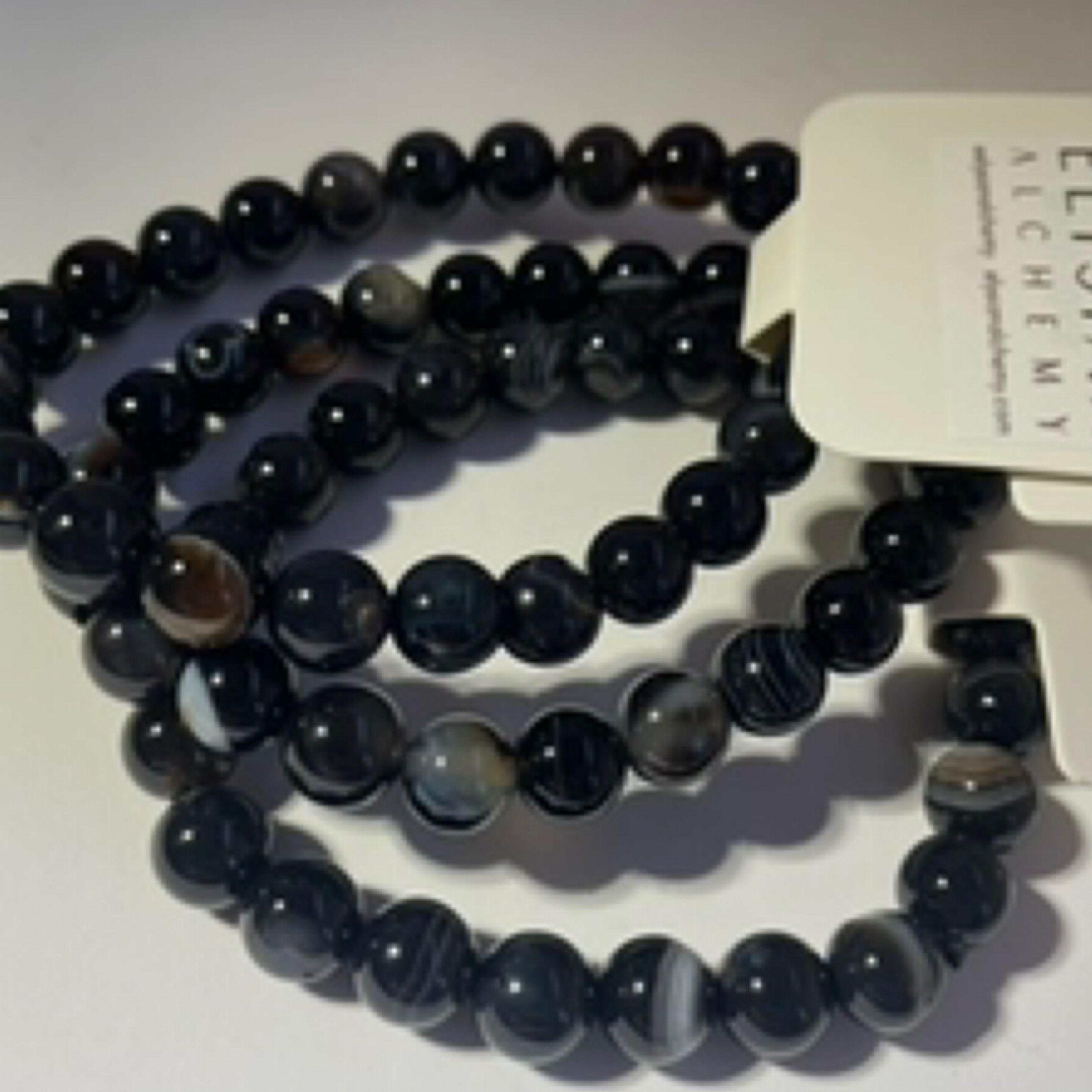 Black Agate Bracelet