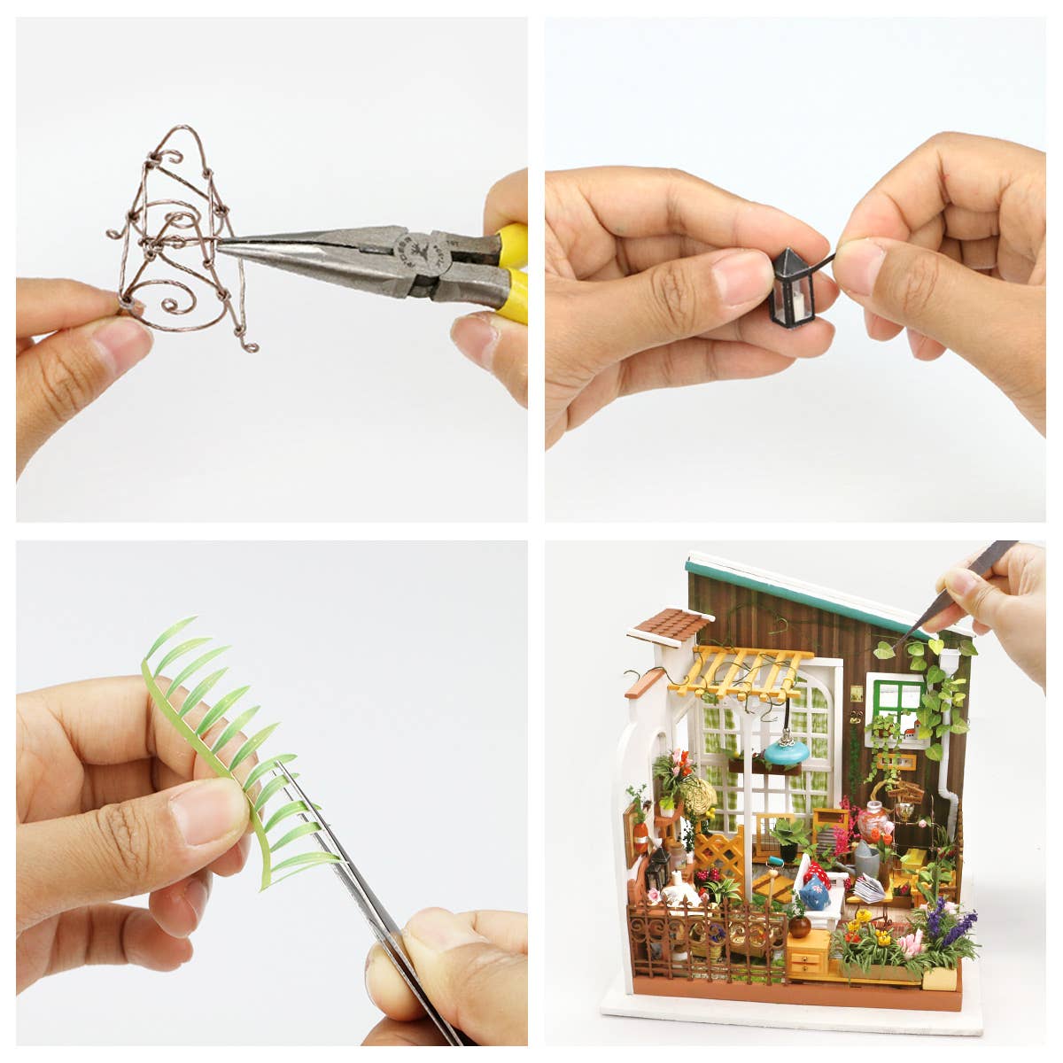 DIY Miniature House Kit: Miller's Garden