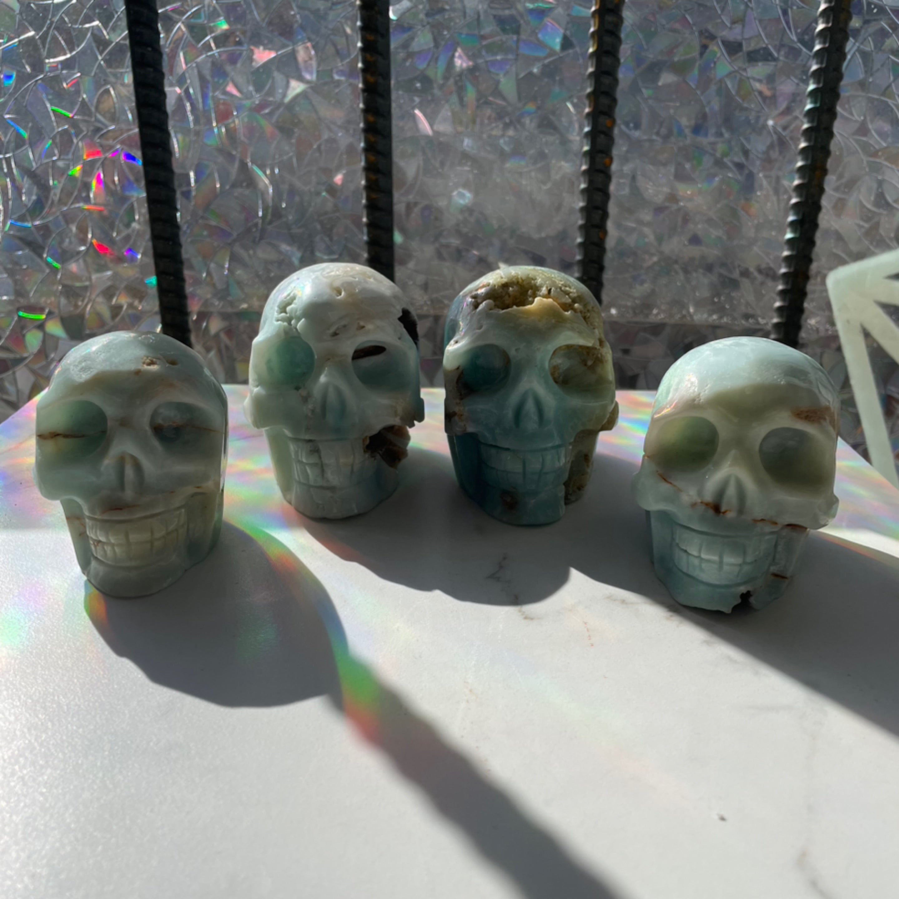 Caribbean Calcite Skulls