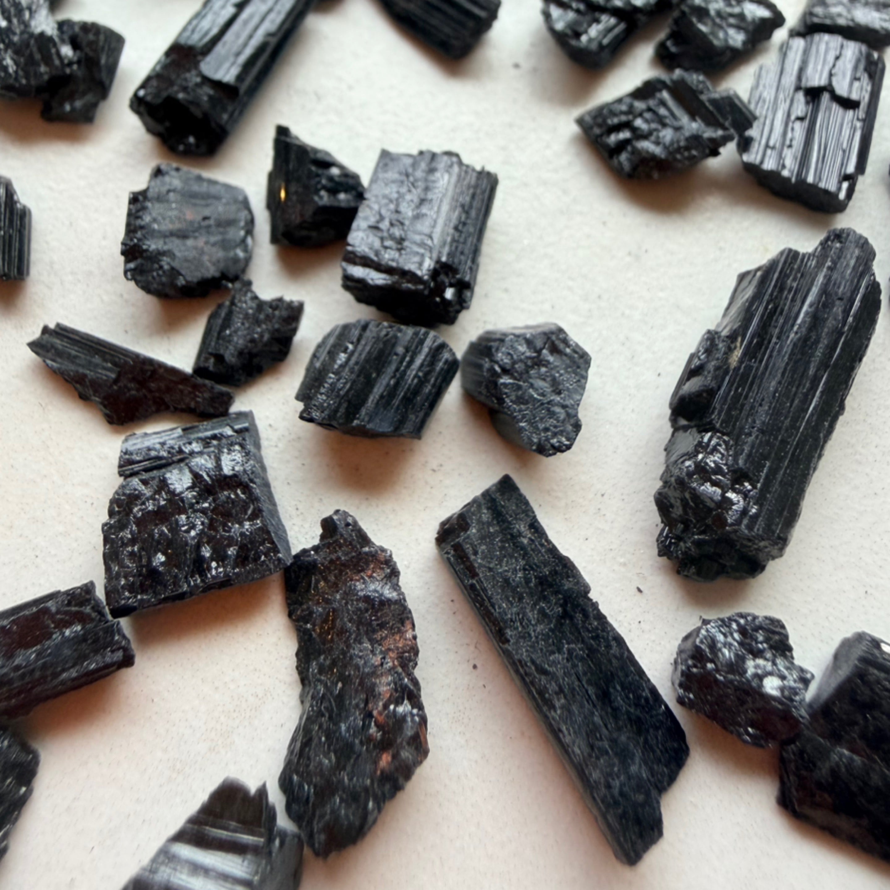 Black Tourmaline Mini Chunks