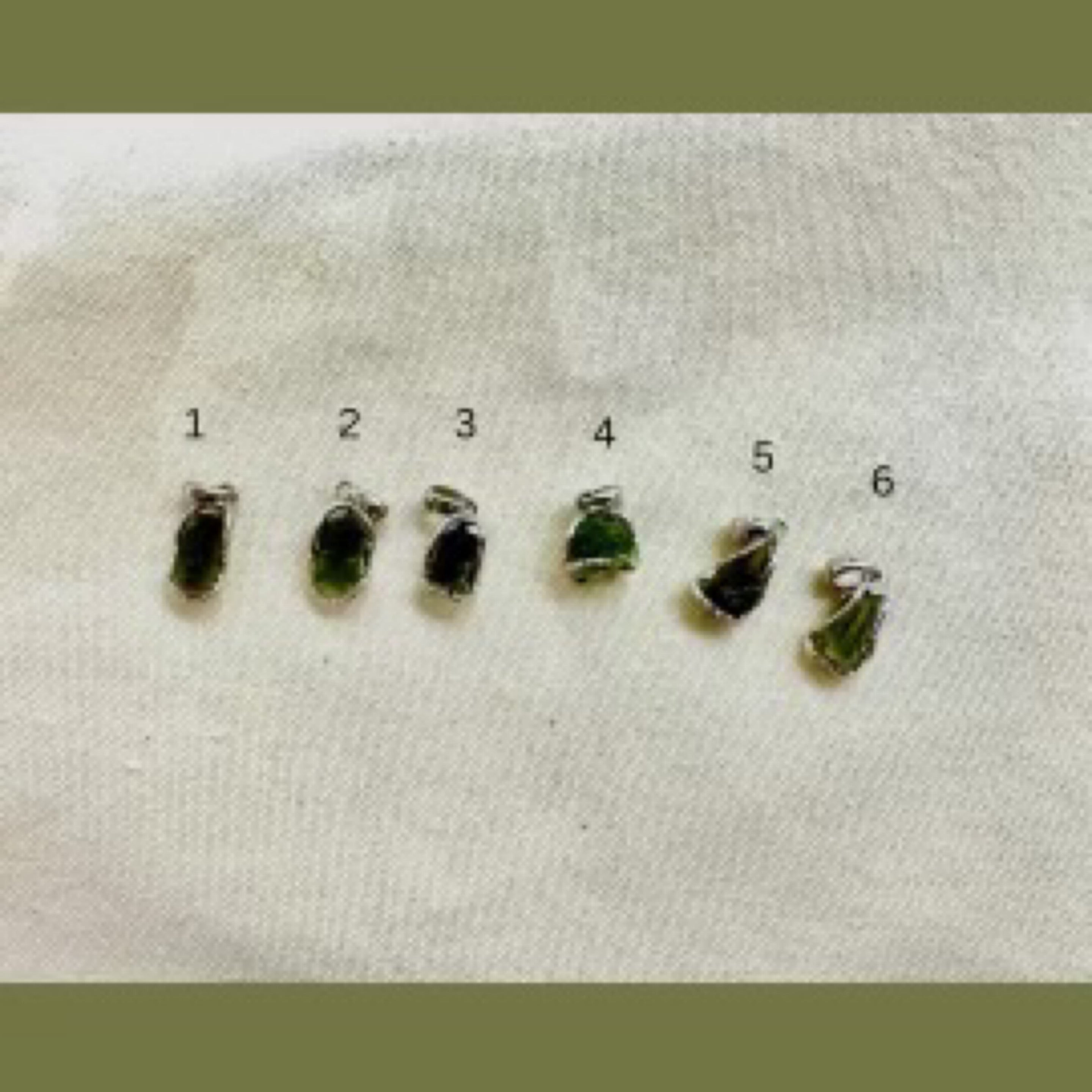 Moldavite Pendant