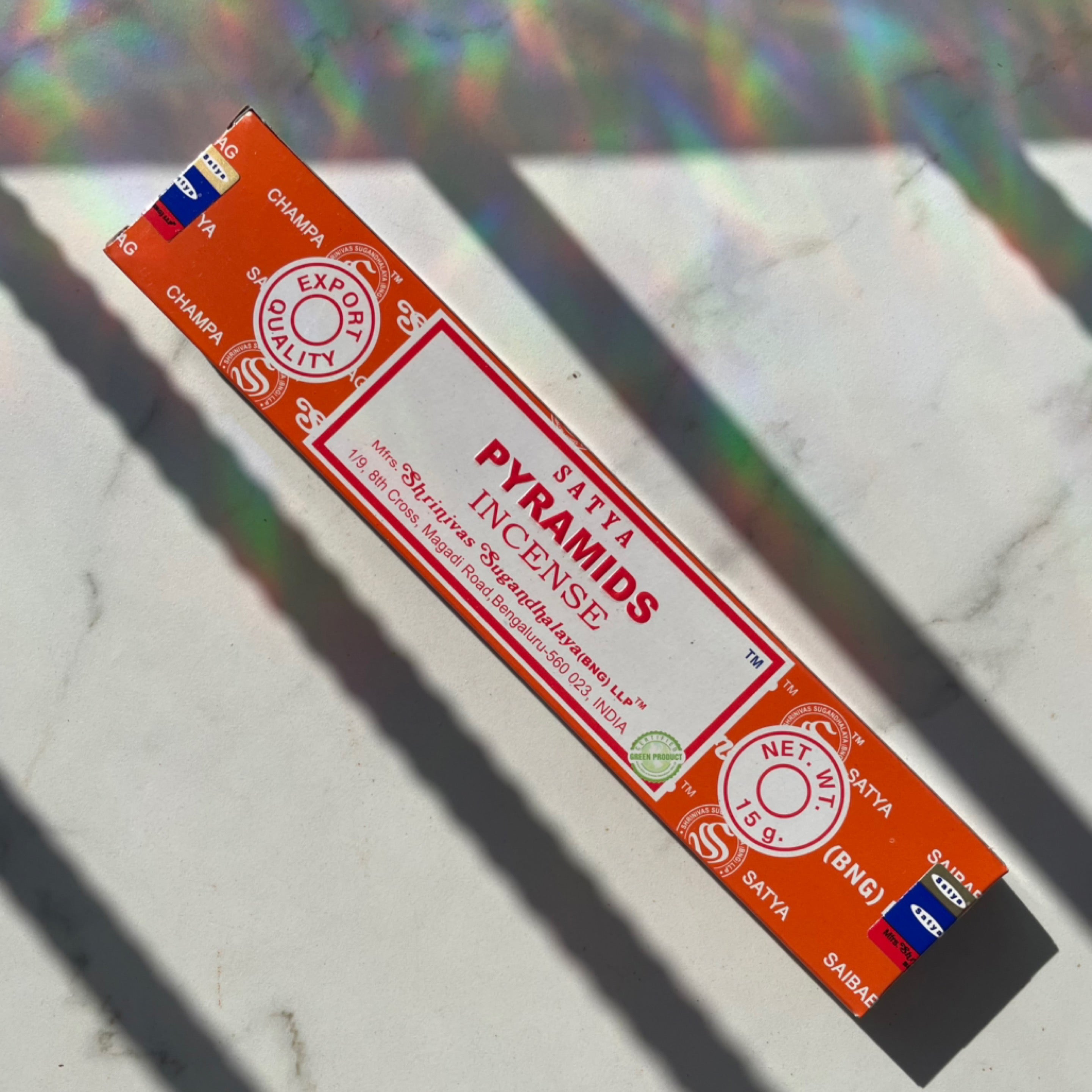 Pyramids Incense Sticks - Satya