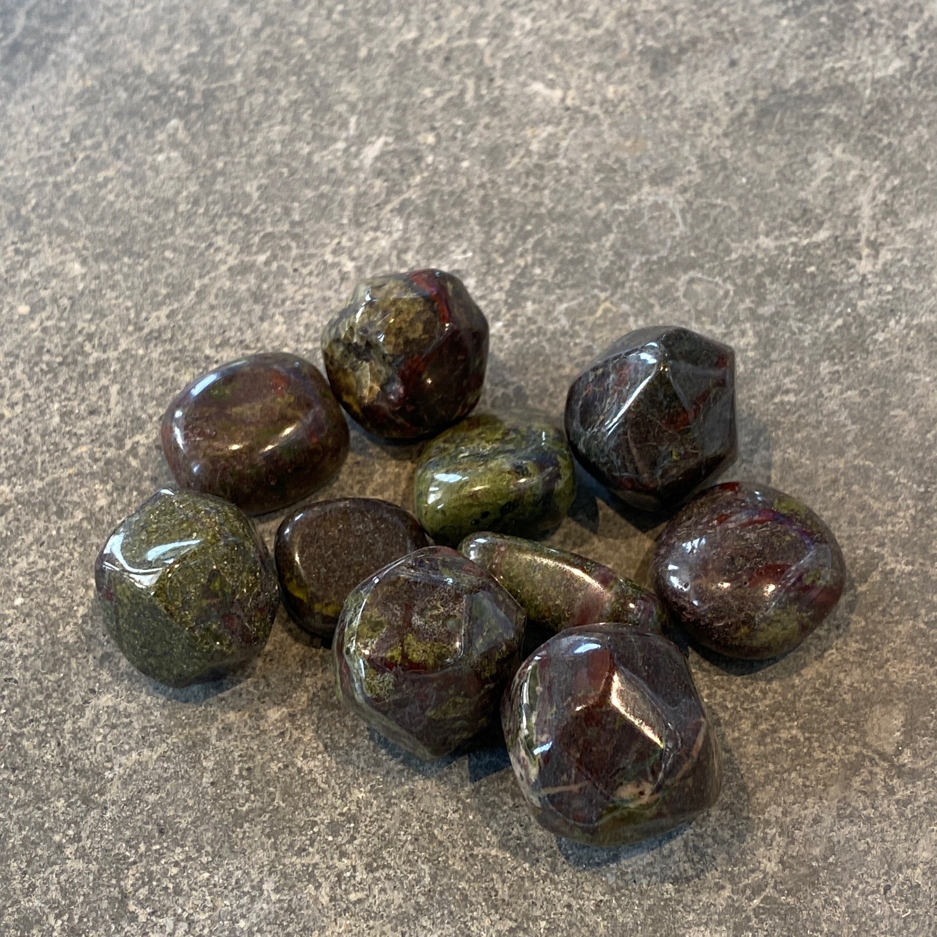 Dragon’s Blood Jasper Tumble