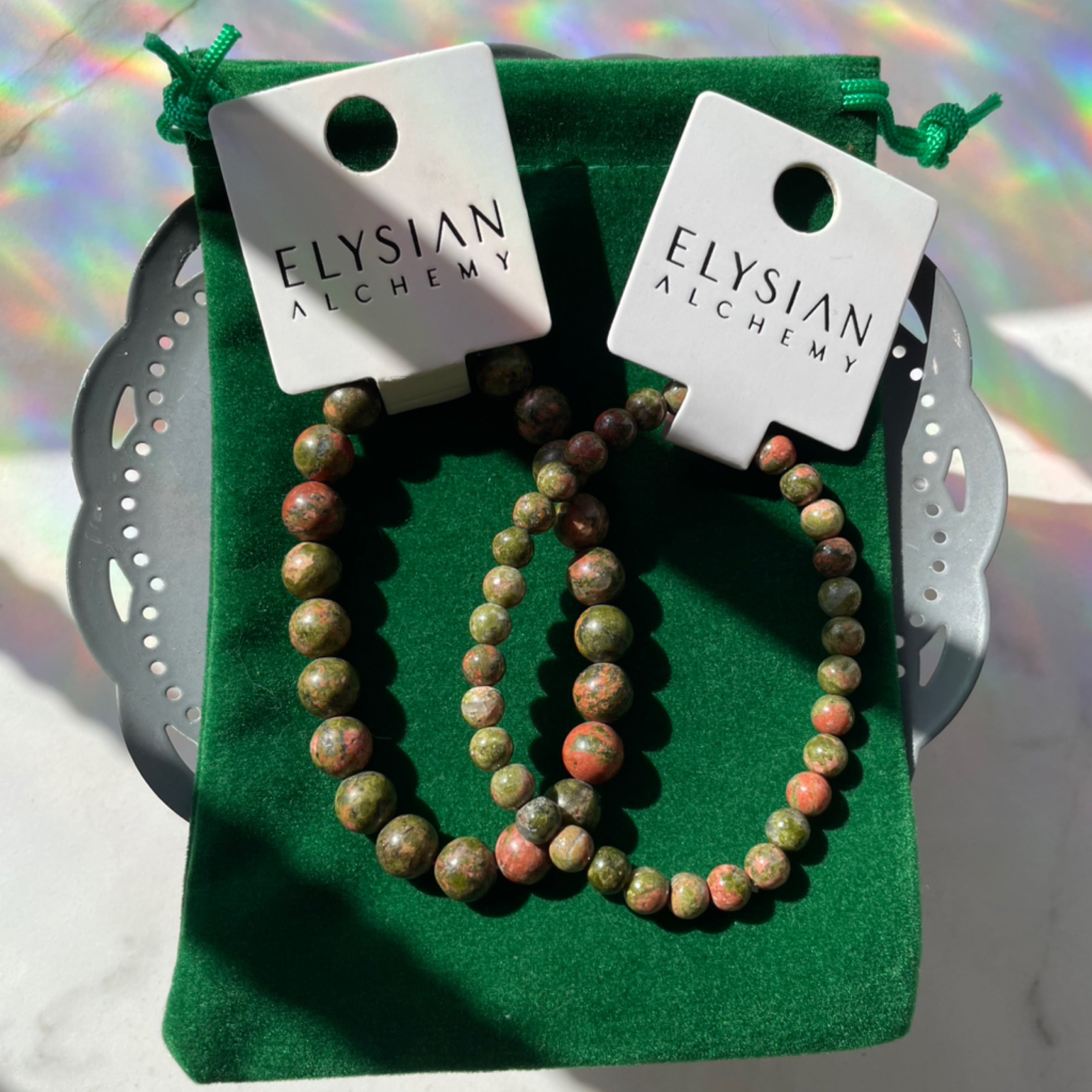 Unakite Bracelet