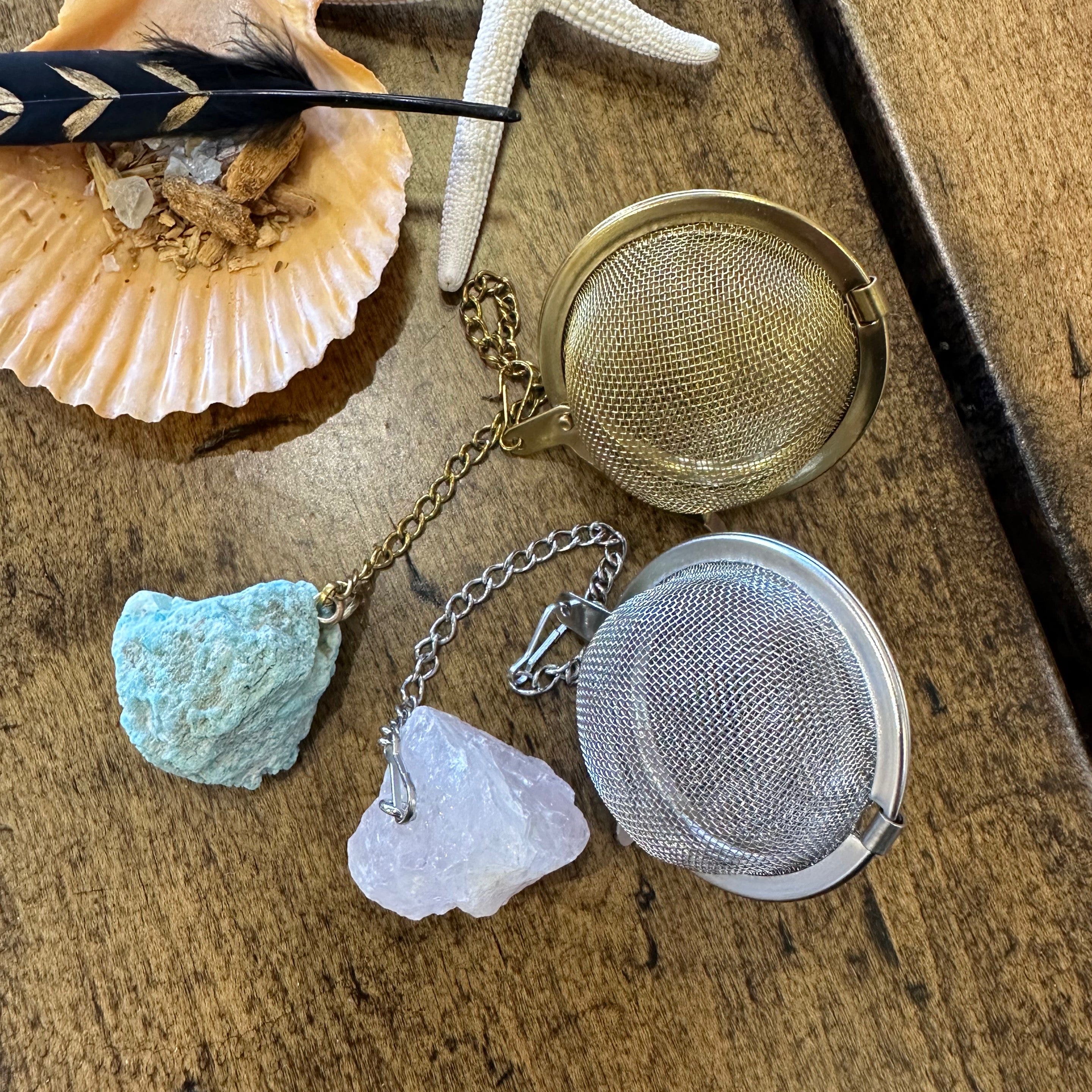 Crystal Tea Strainer
