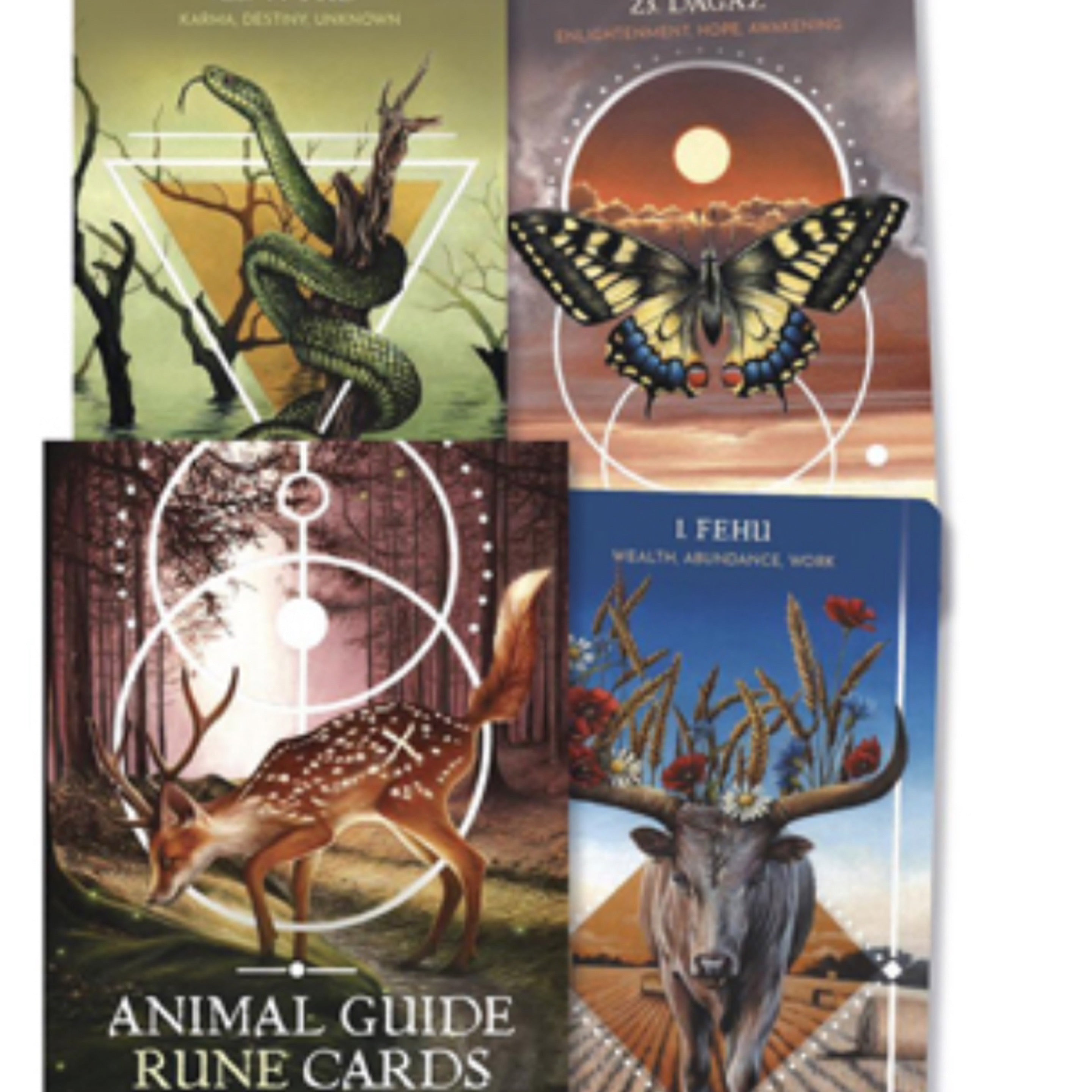 Animal Guide Rune Cards