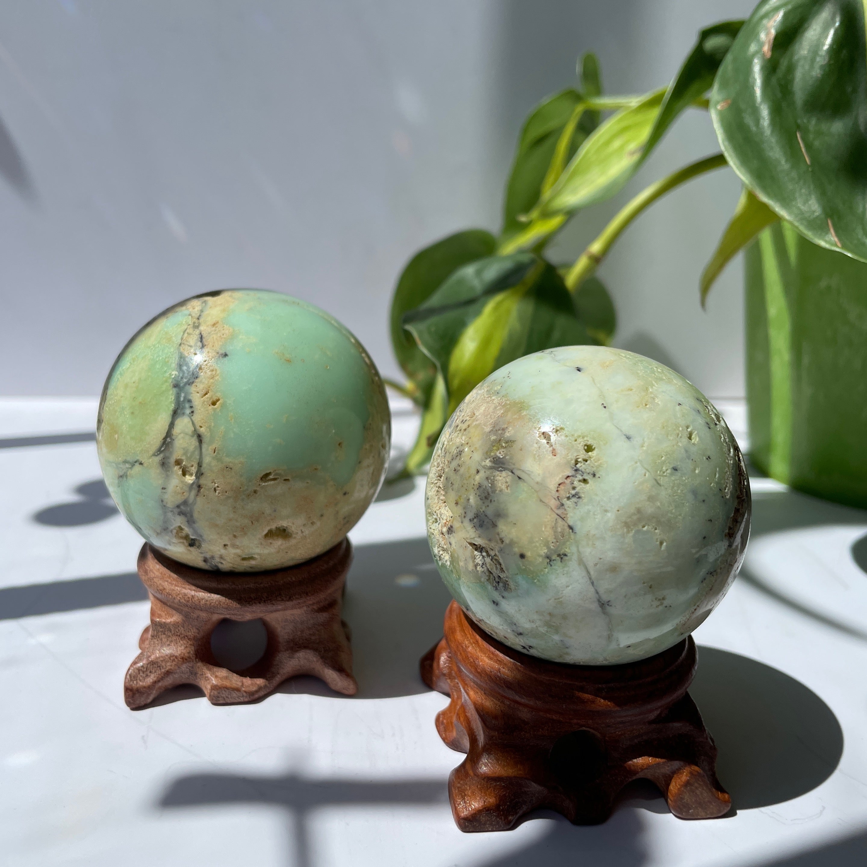 Chrysoprase Sphere
