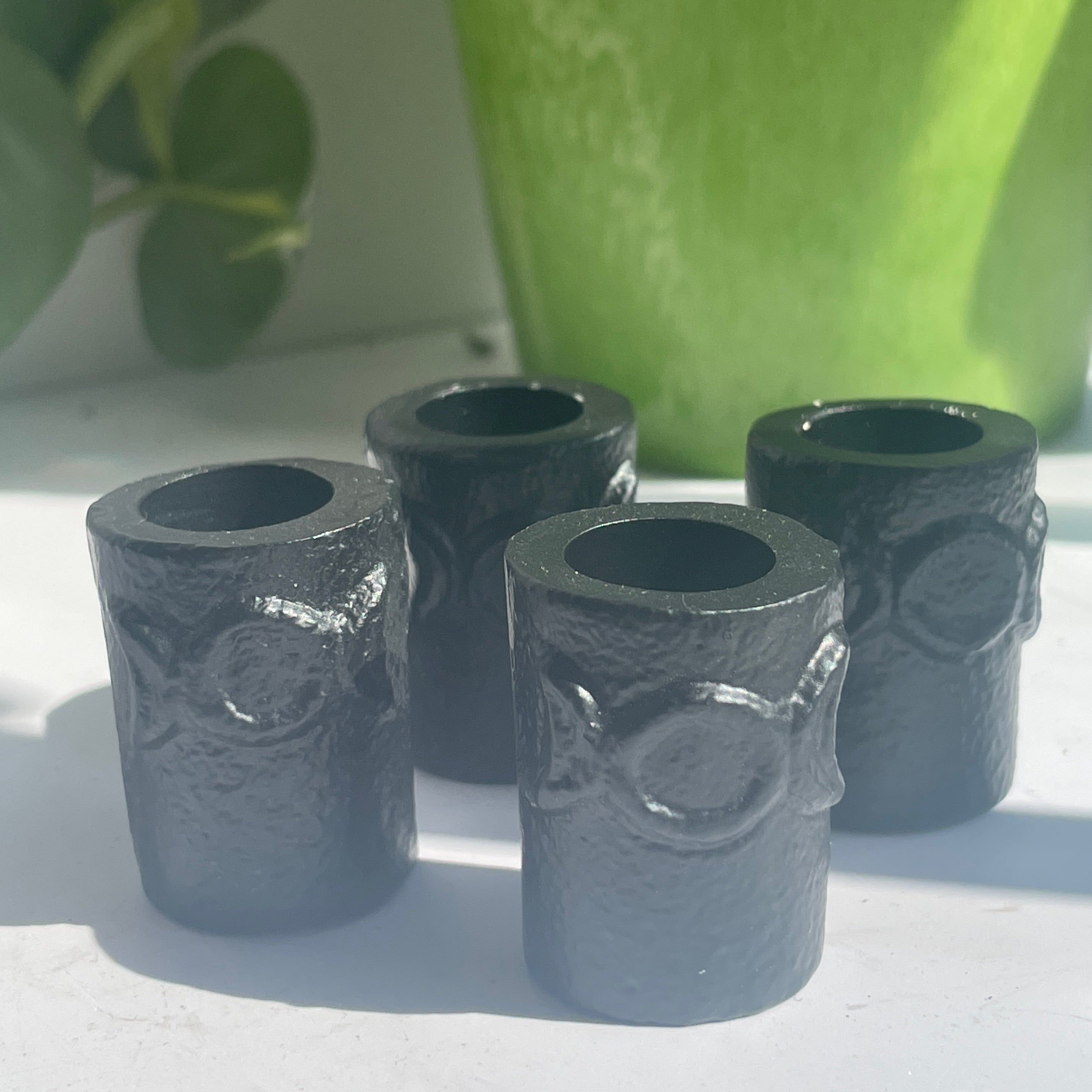 Cast Iron Ritual Candle Holders