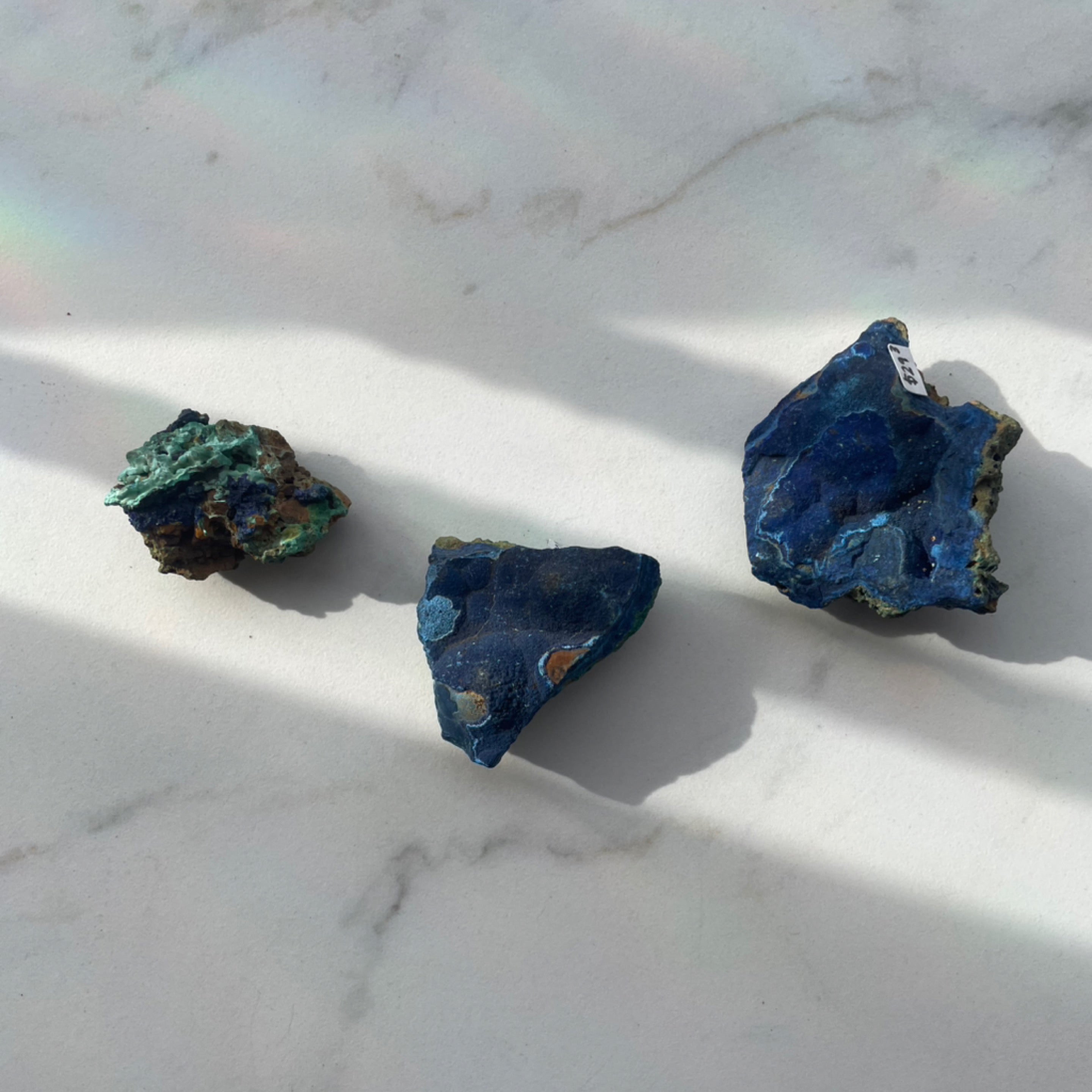 Raw Azurite