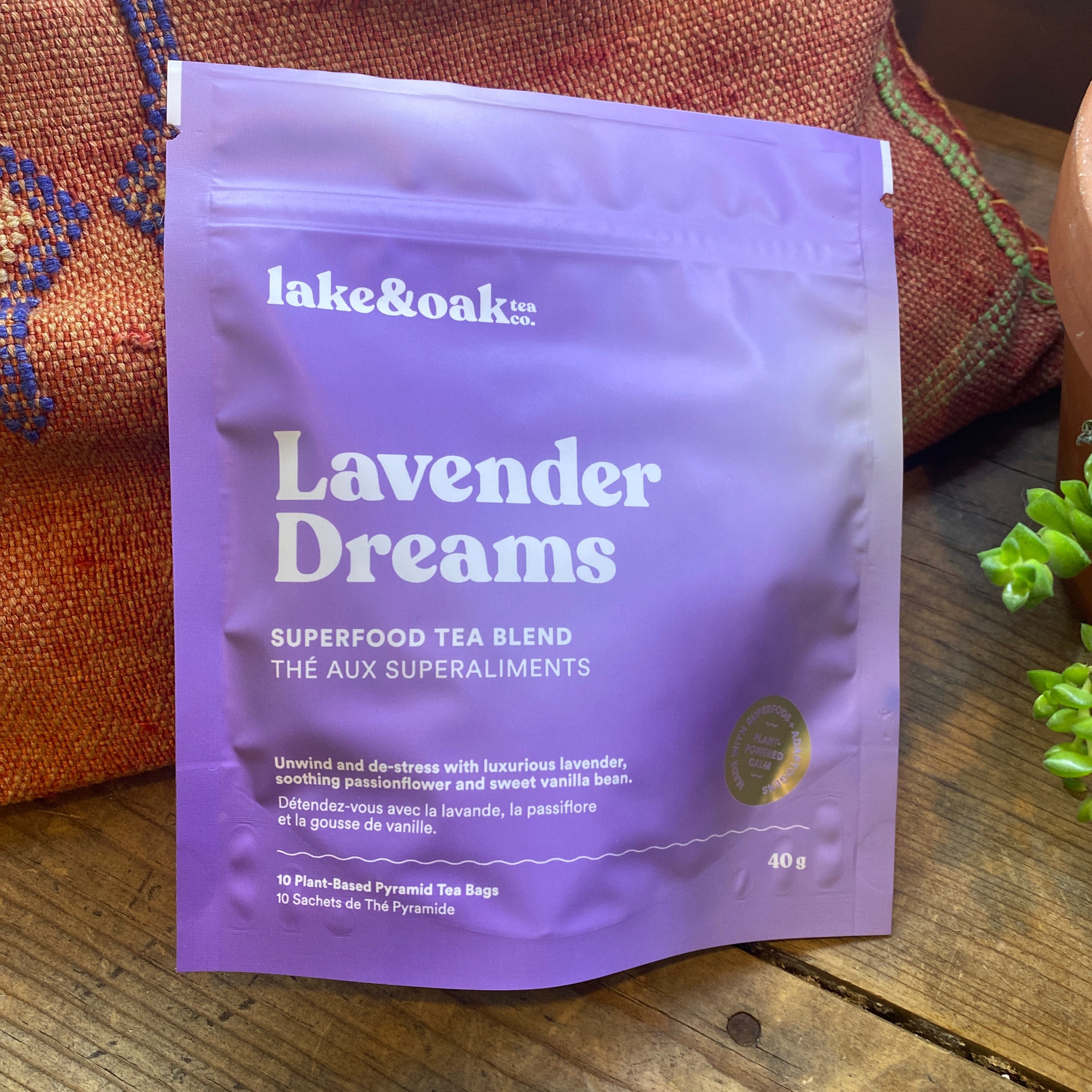 Lake & Oak Lavender Dreams Tea Bags