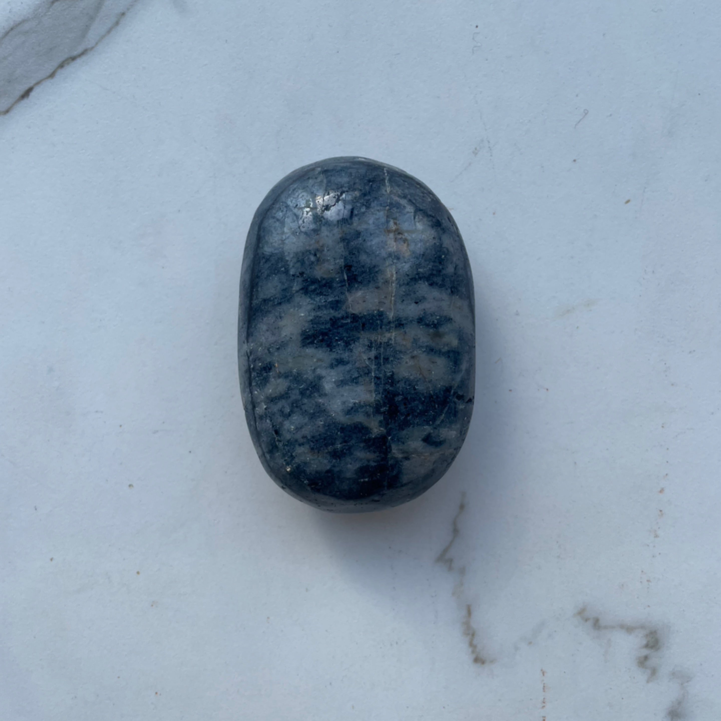Dumortierite Palm Stone