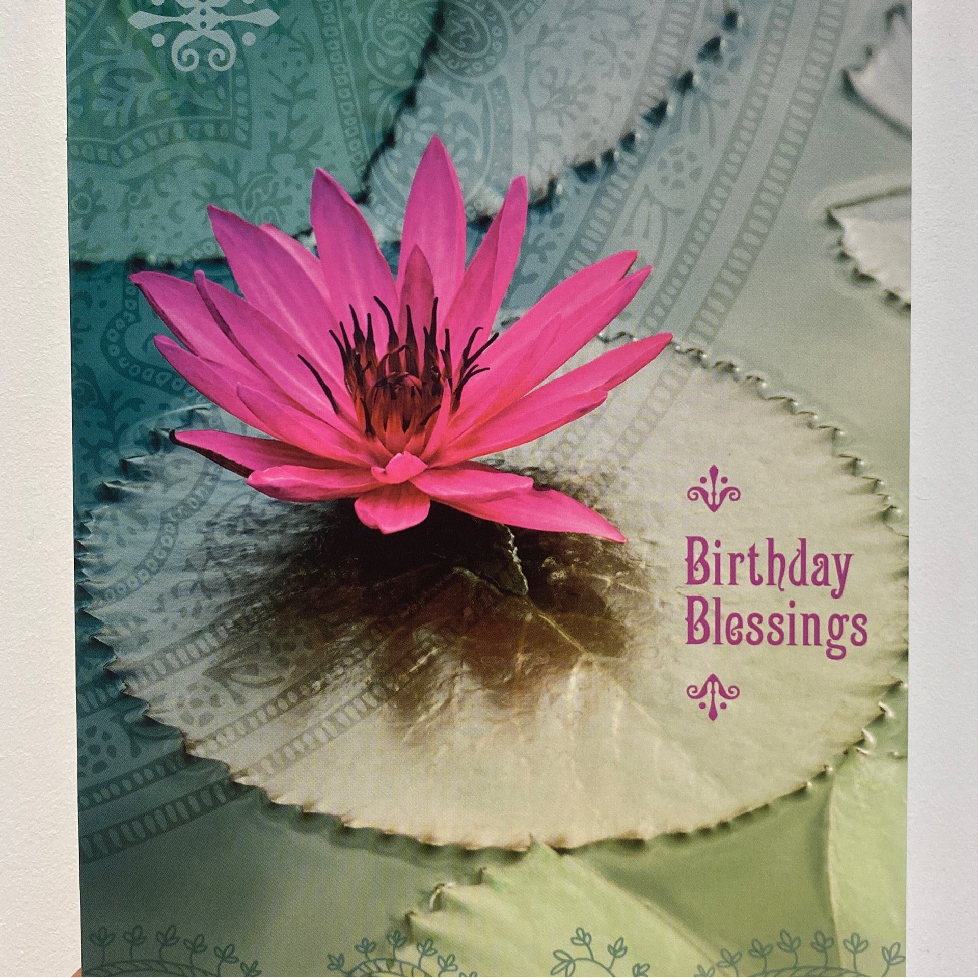 Birthday Blessings Card