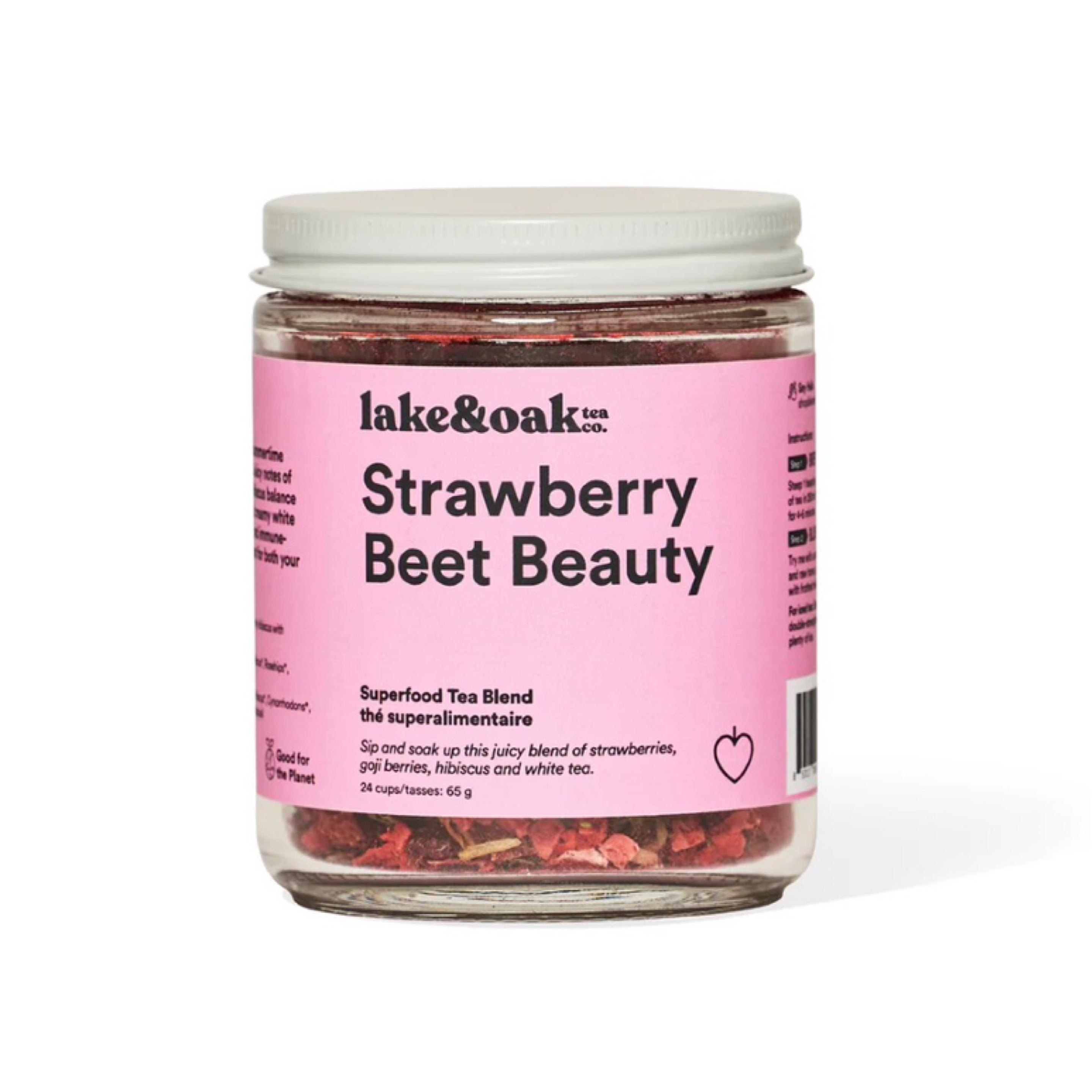 Lake & Oak Tea - Strawberry Beet Beauty