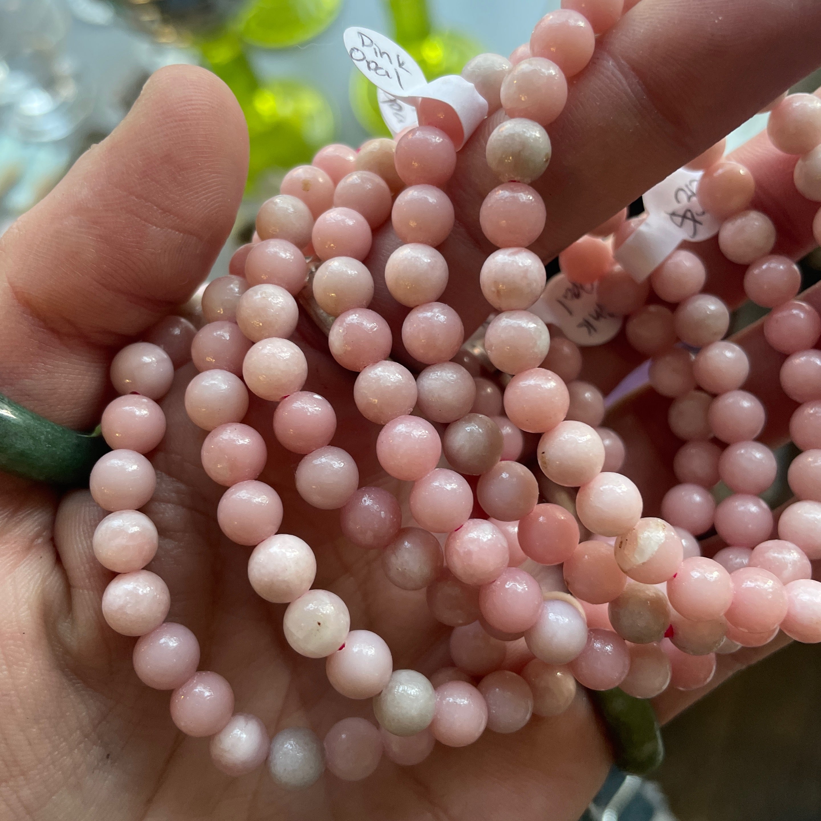 Pink Opal Bracelet