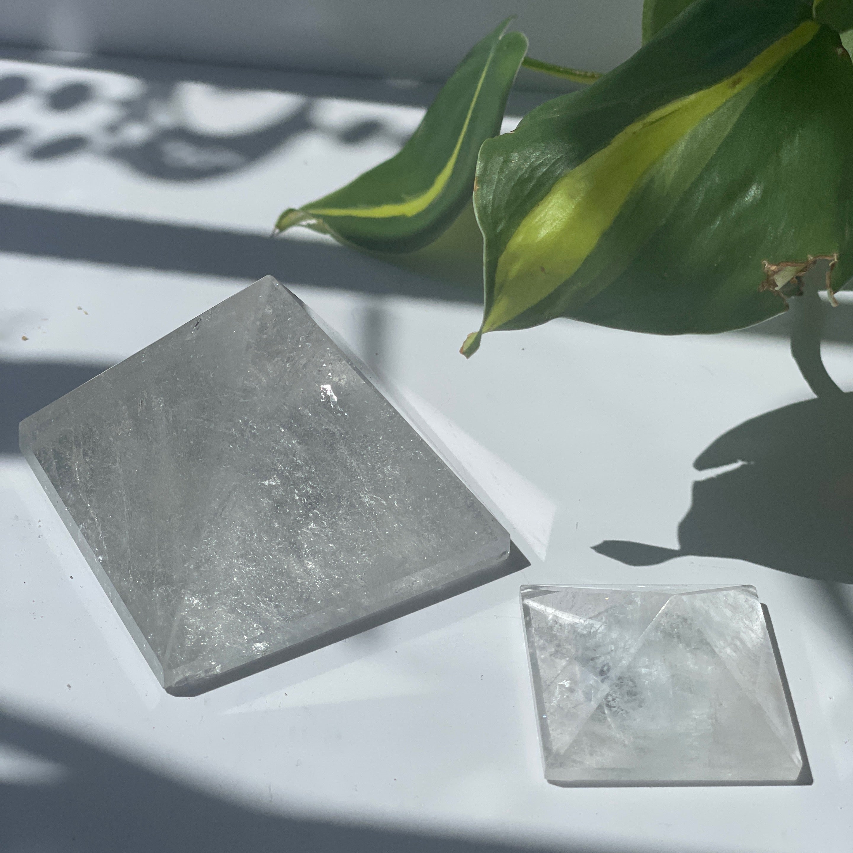 Clear Quartz Pyramid