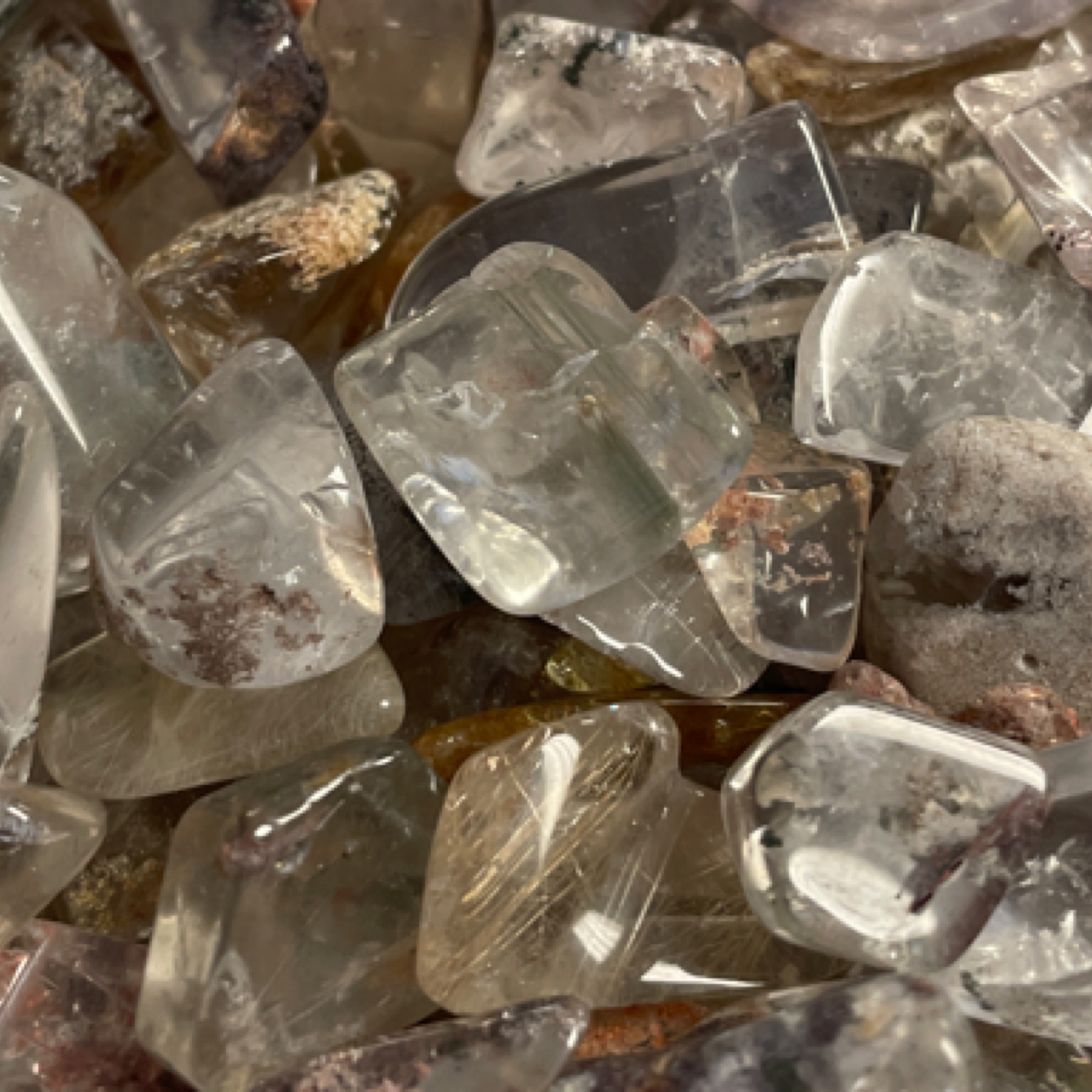 Garden Quartz Tumbles