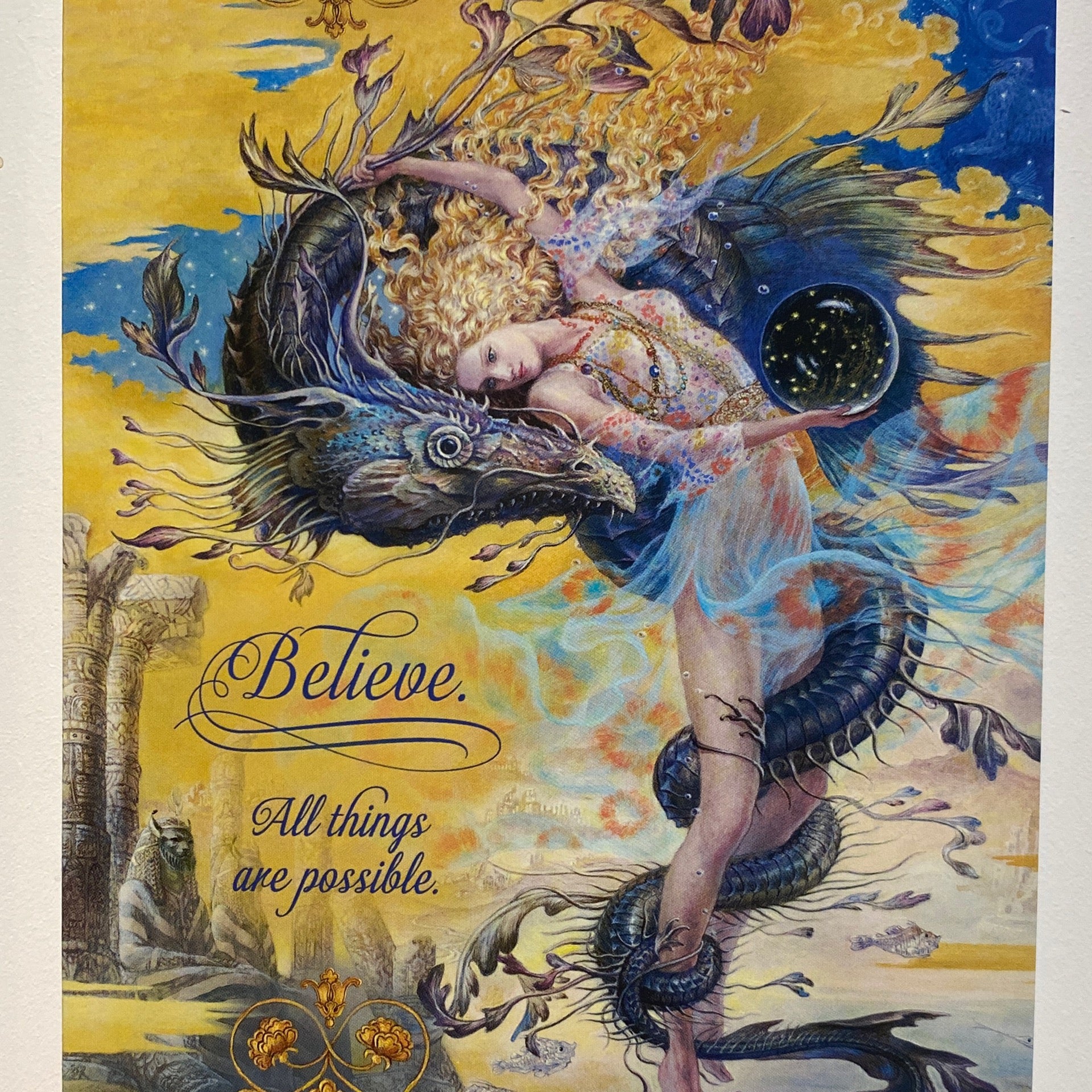 Believe All Things Are Possible Card