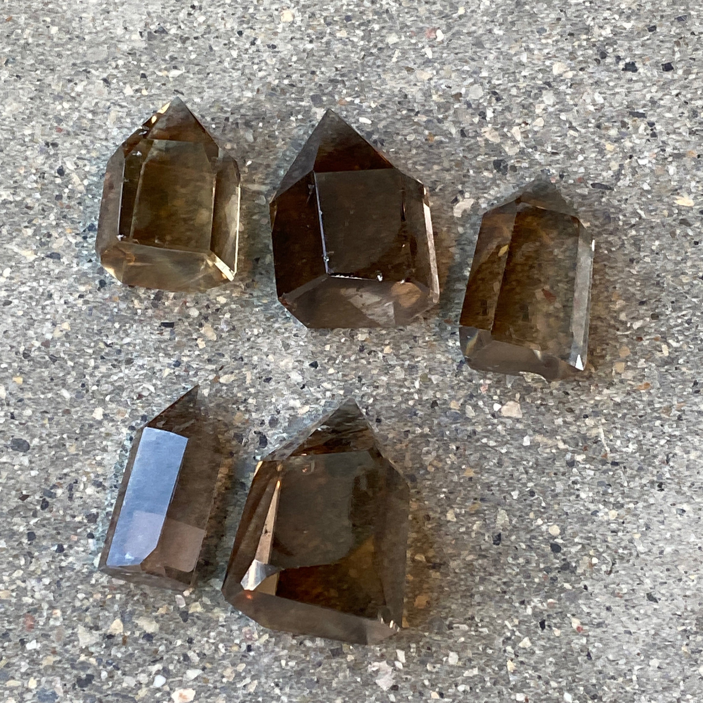 Smoky Quartz Mini Towers