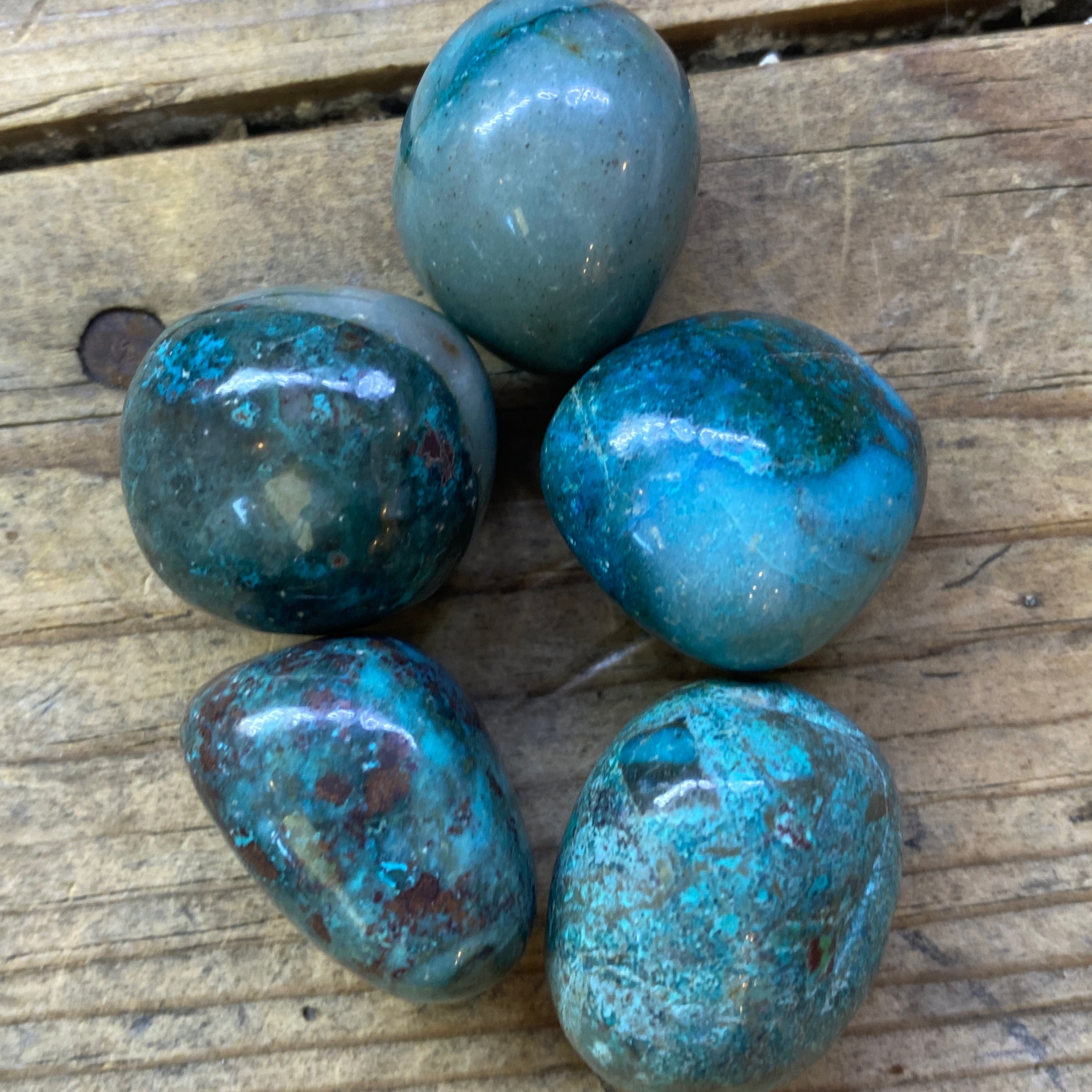 Chrysocolla Tumbles