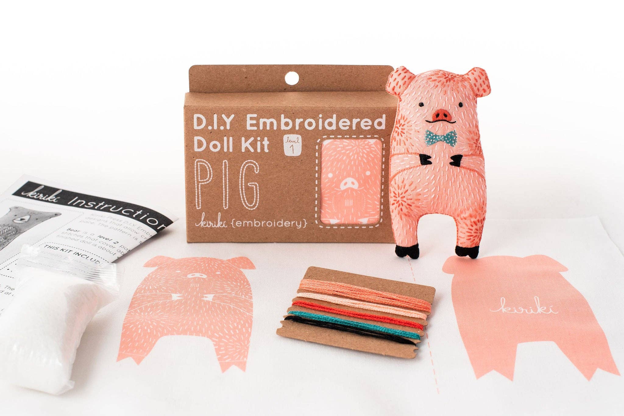 Pig - Embroidery Kit