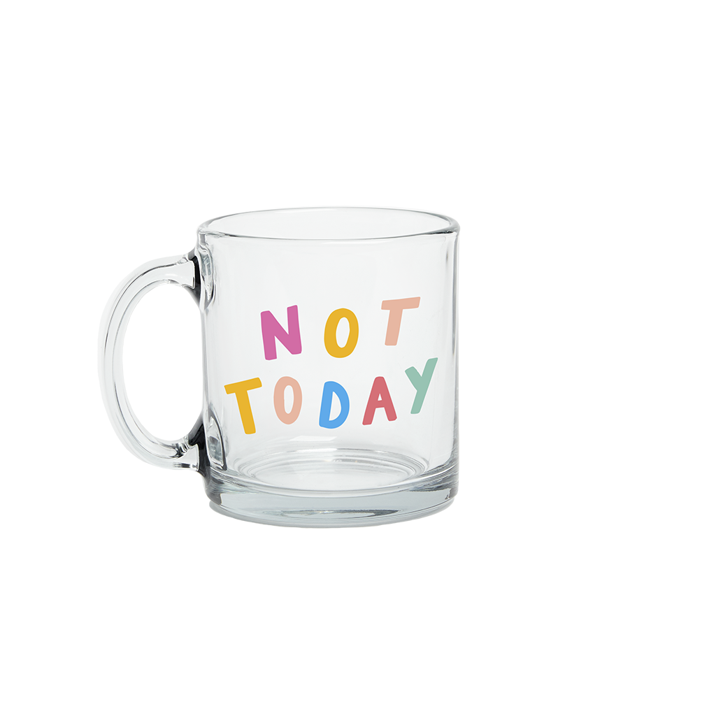 Glass Mug: Exhale The Bullshit