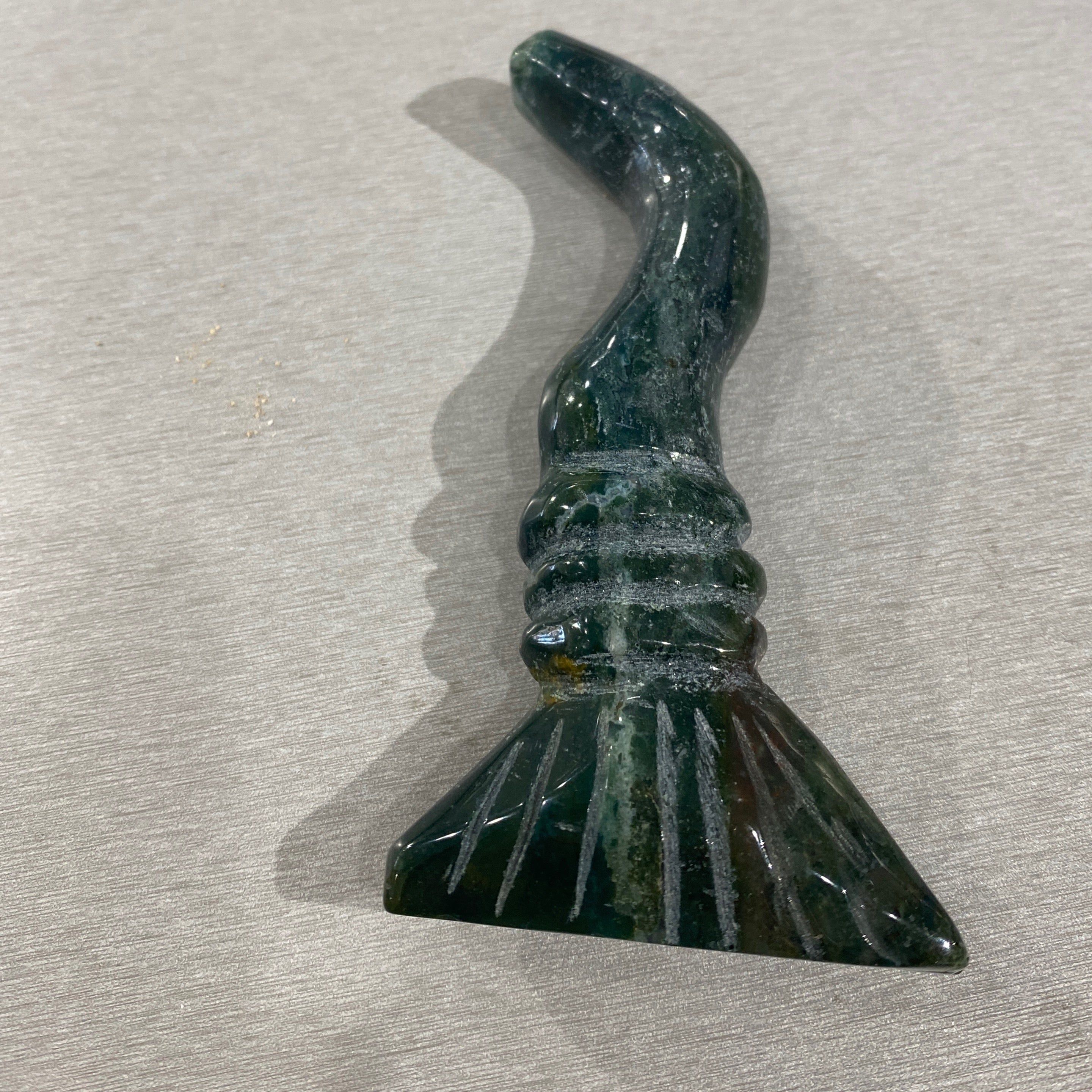 Moss Agate Broom