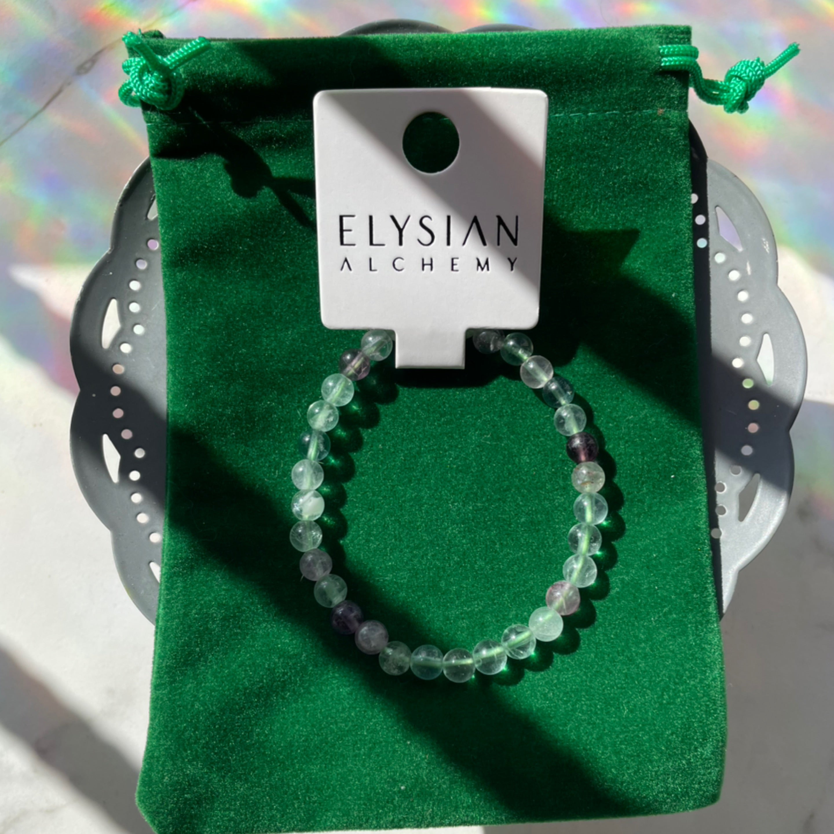 Fluorite Bracelet 6mm