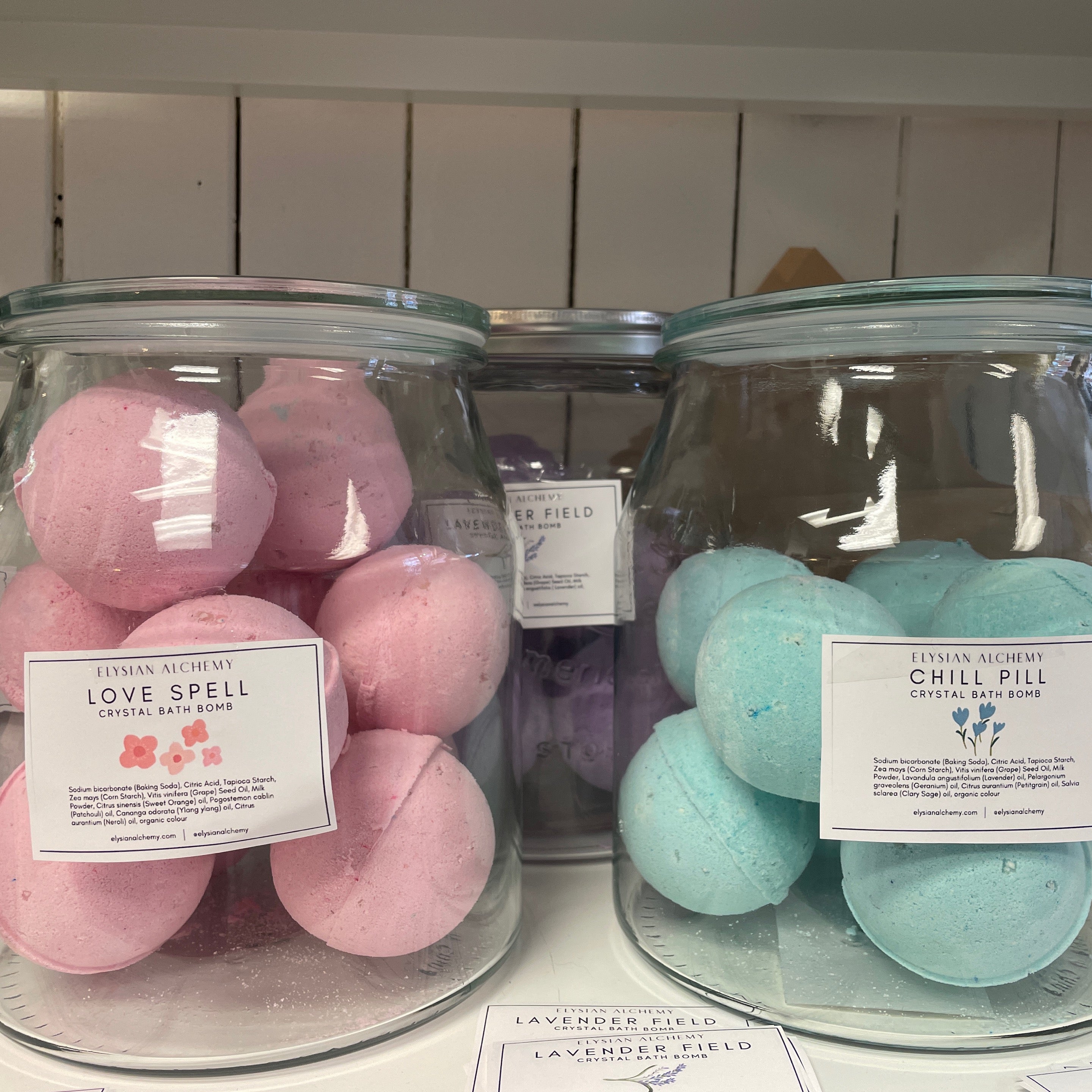 Crystal Bath Bombs