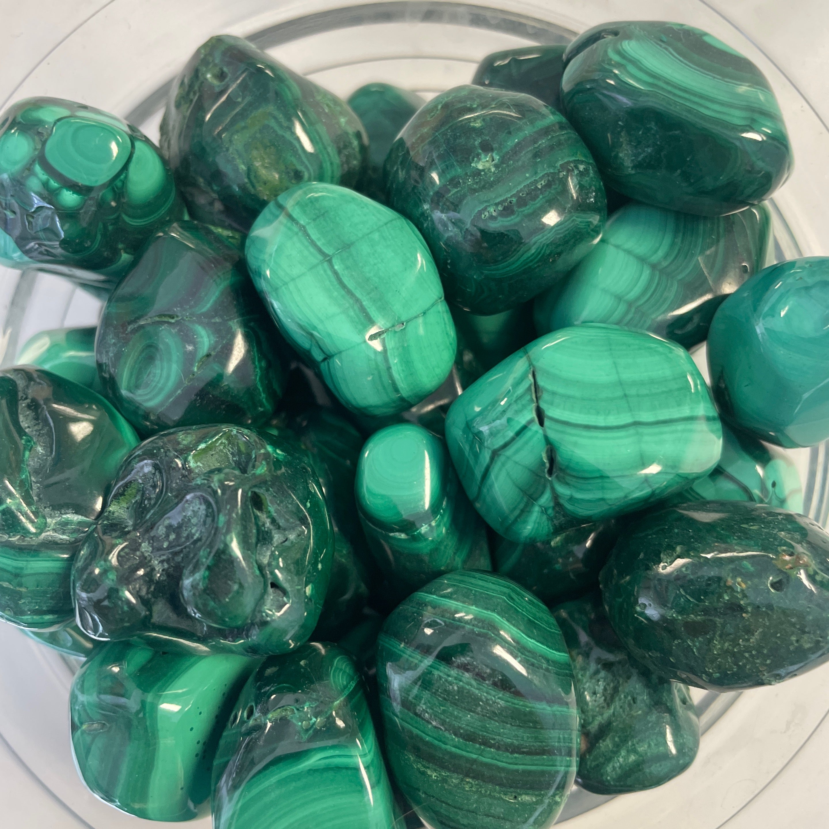 Malachite Tumbles