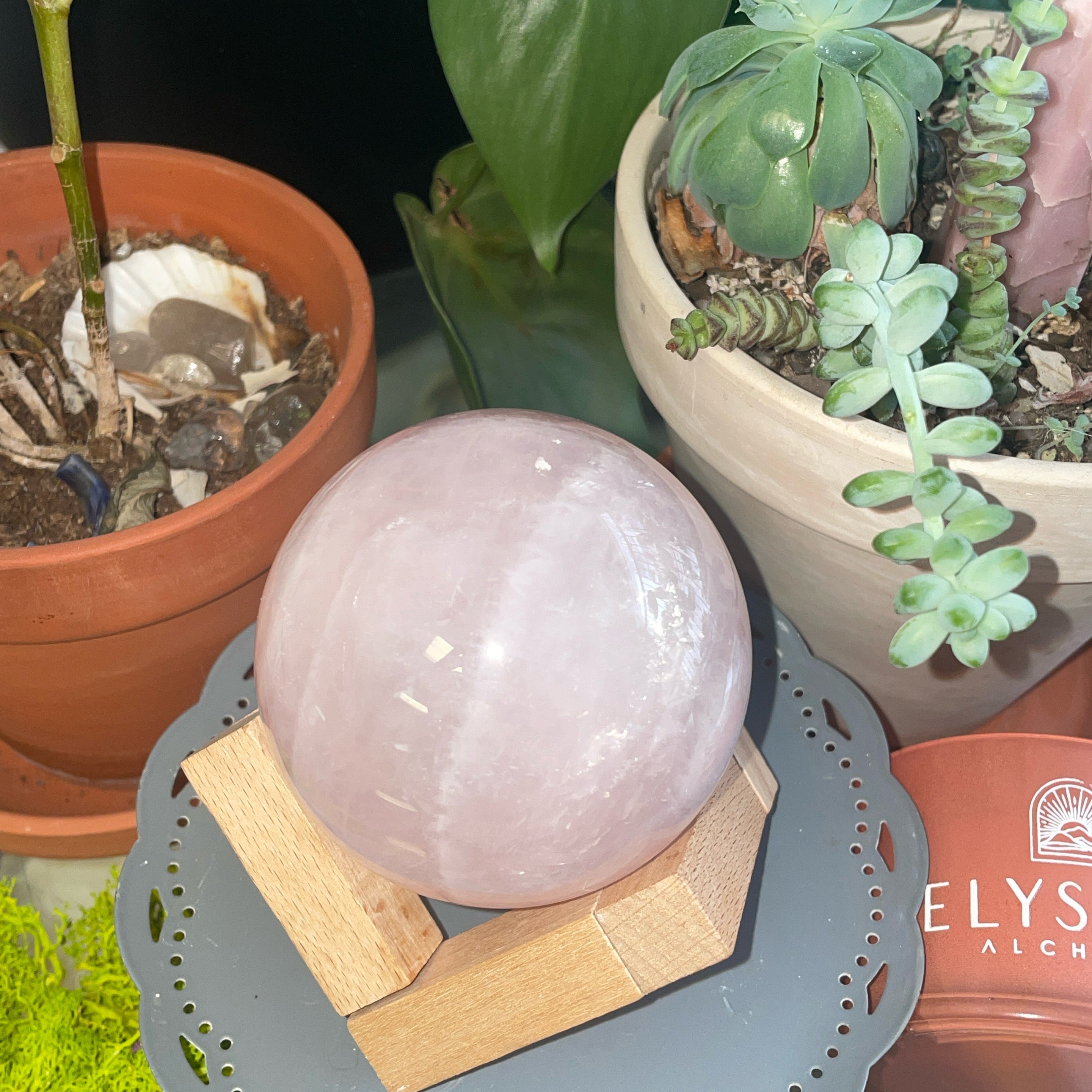 Rose Quartz Sphere