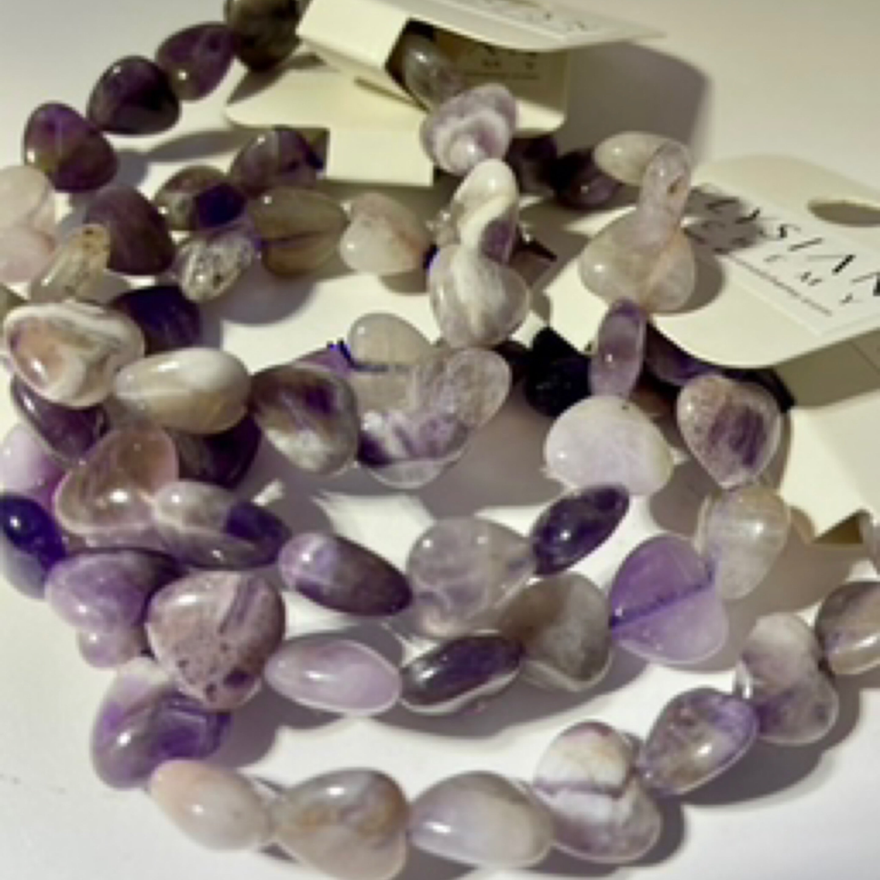 Amethyst Heart Bracelet
