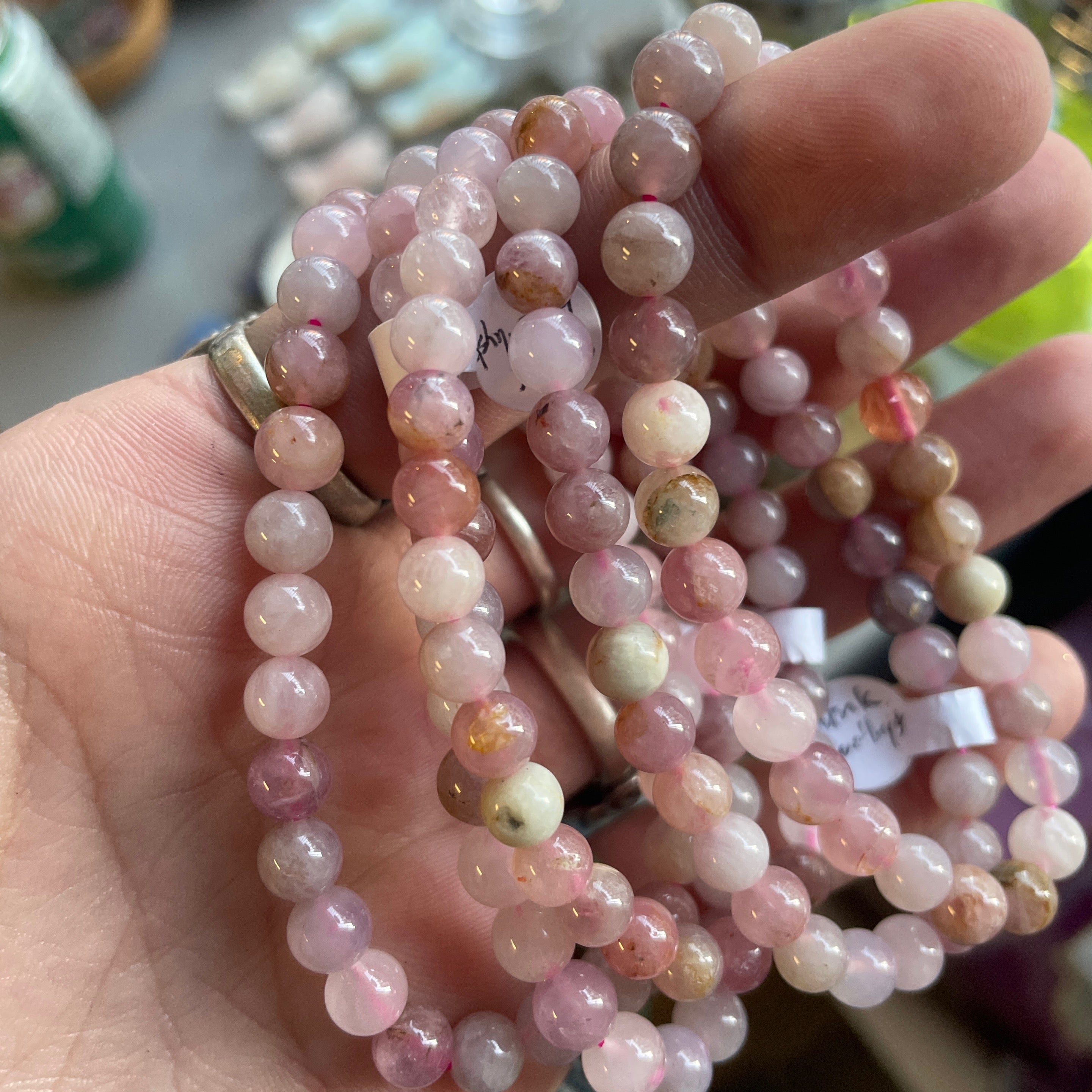 Pink Amethyst Bracelet