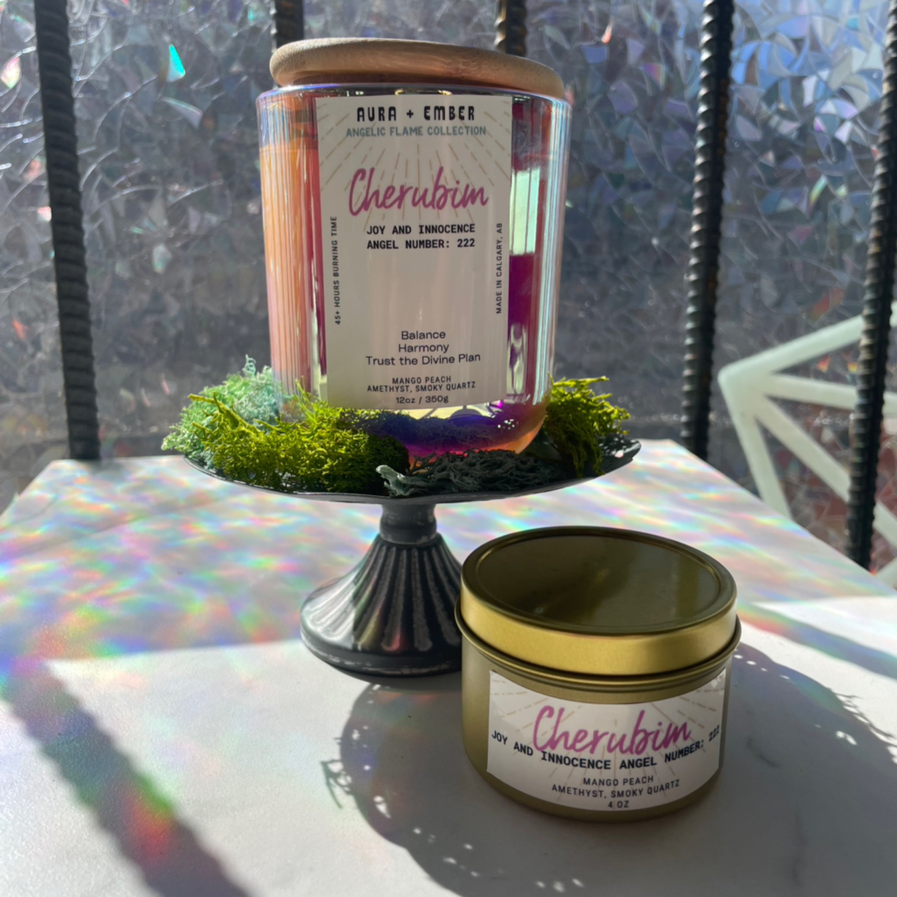 Cherubin Candle - Aura & Ember