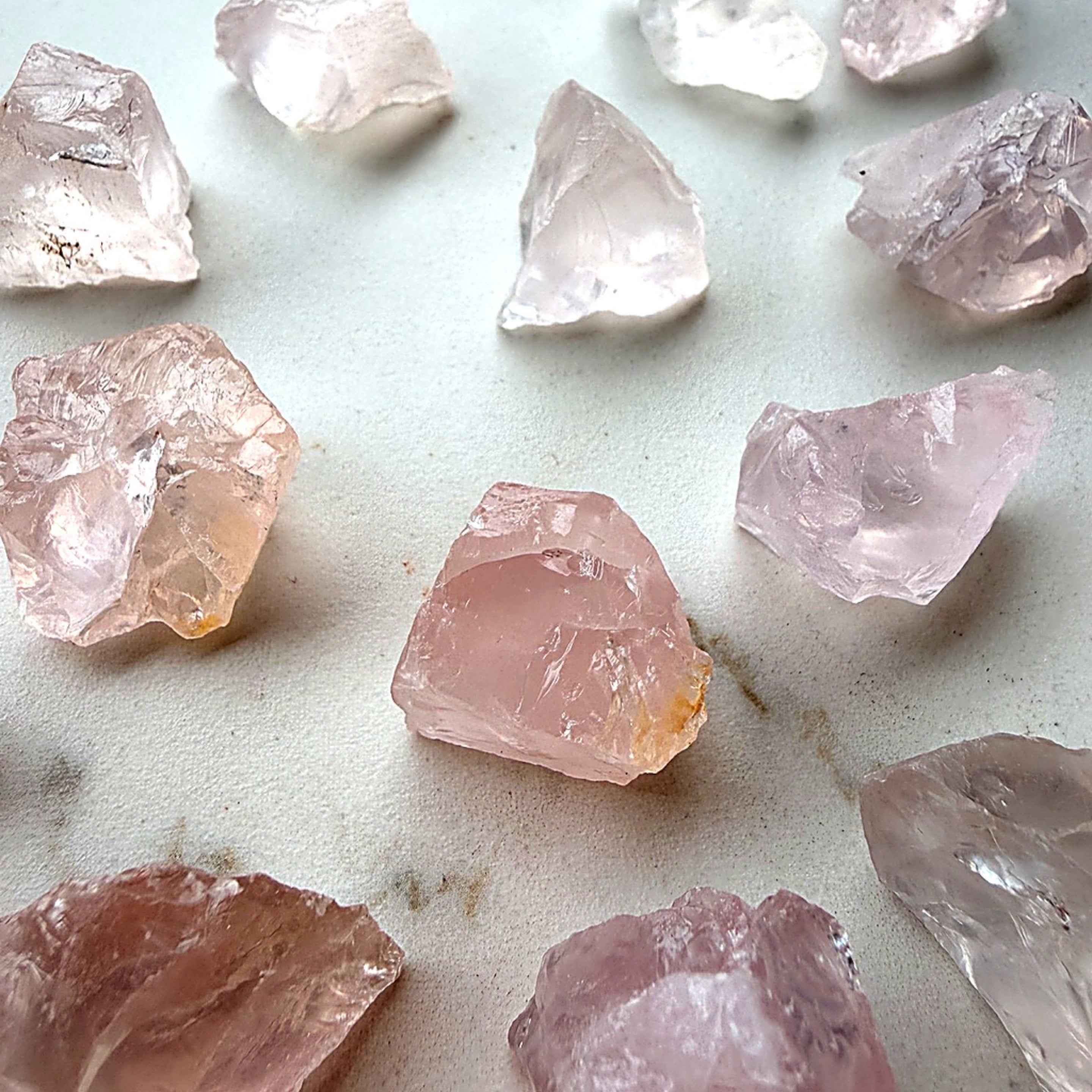 Raw Rose Quartz