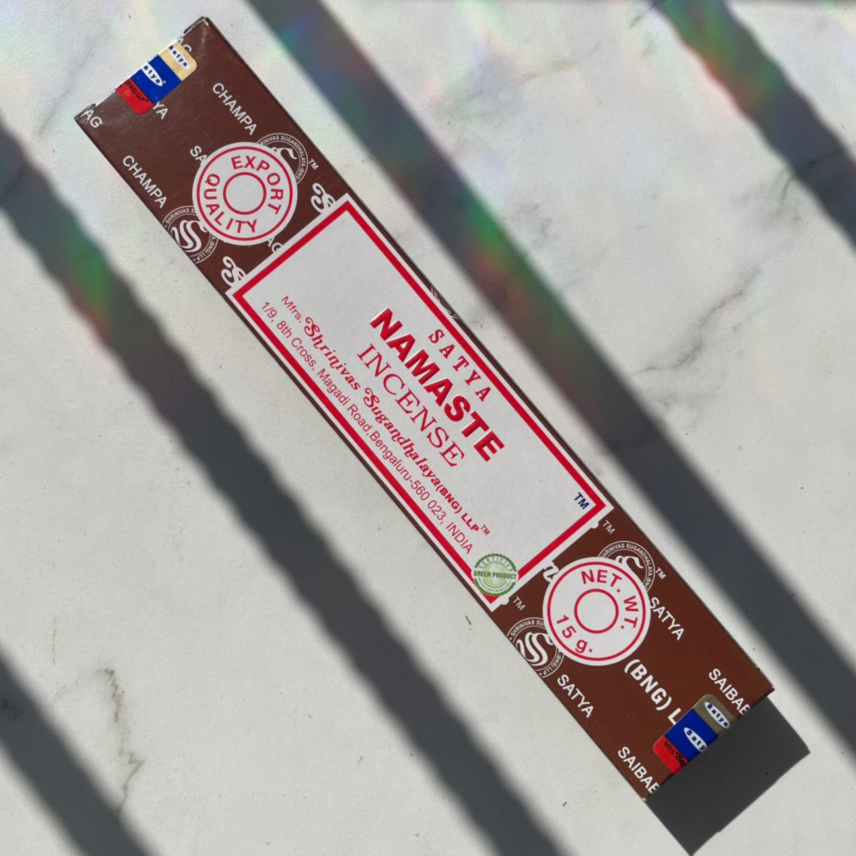 Namaste Incense Sticks - Satya