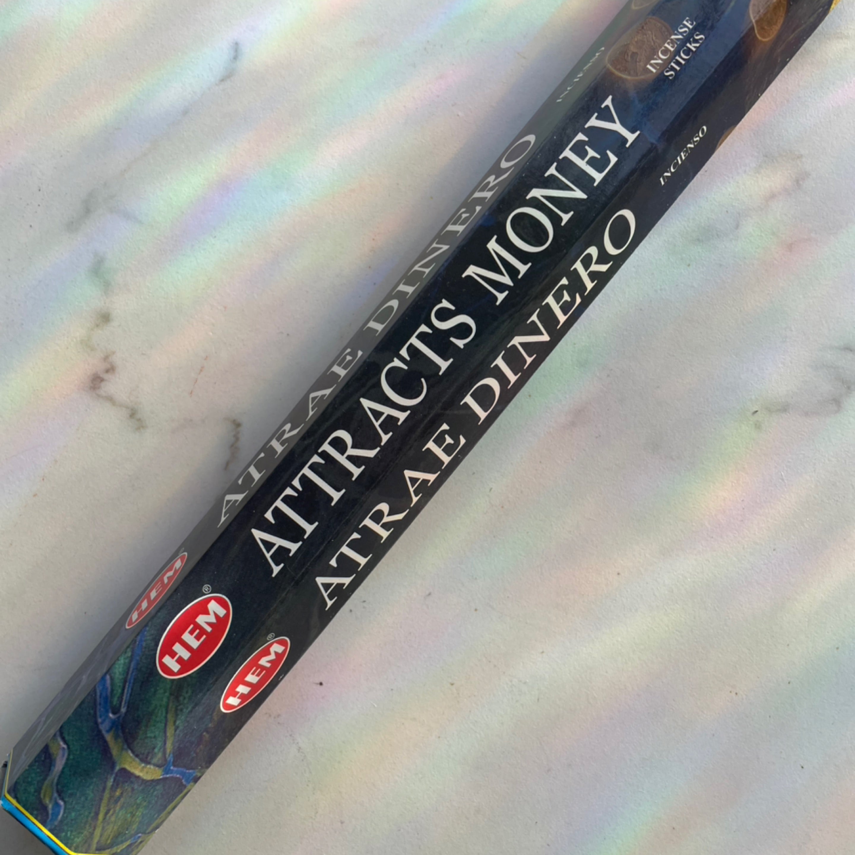 Attracts Money Jumbo Incense Sticks - Hem