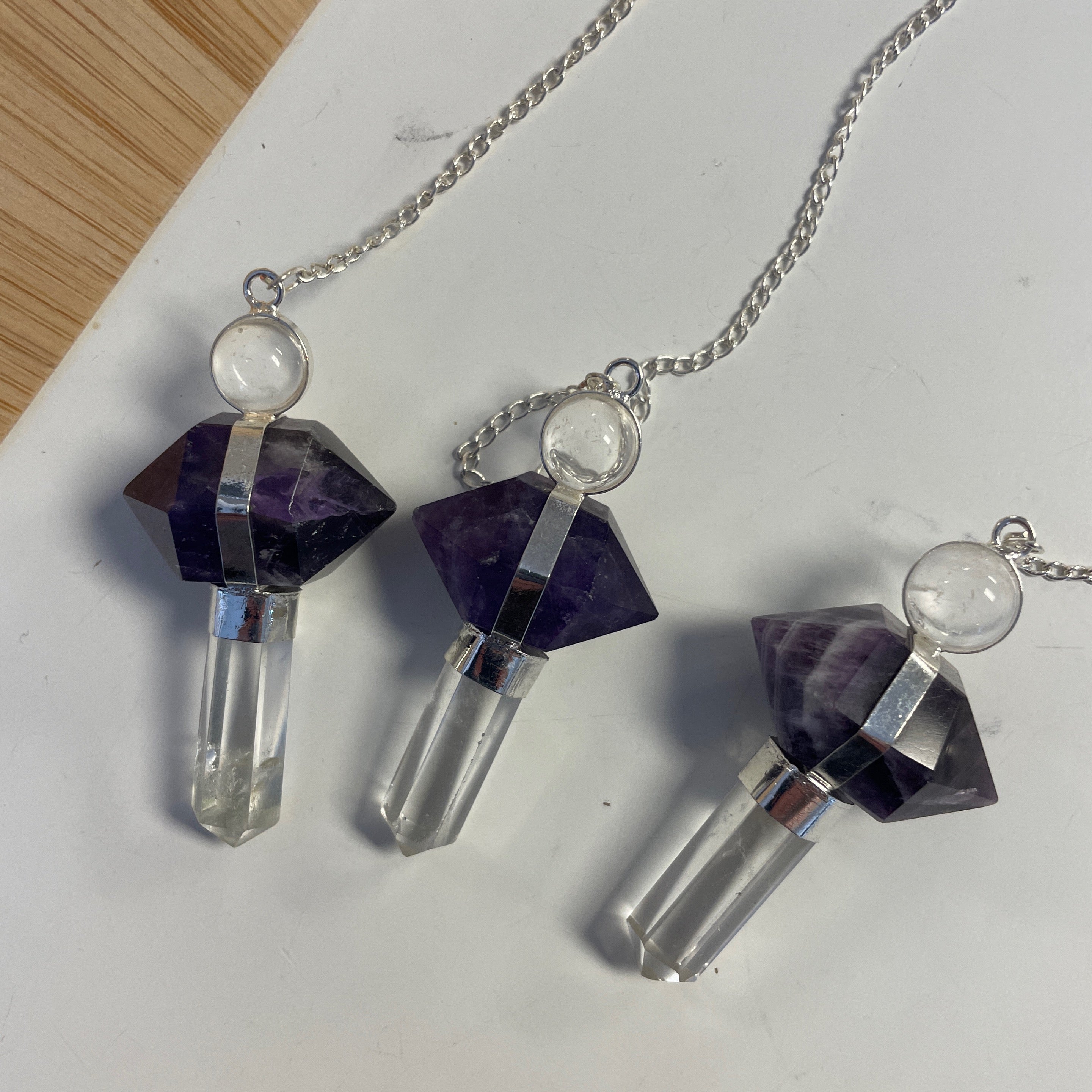 Amethyst Double Pendulum