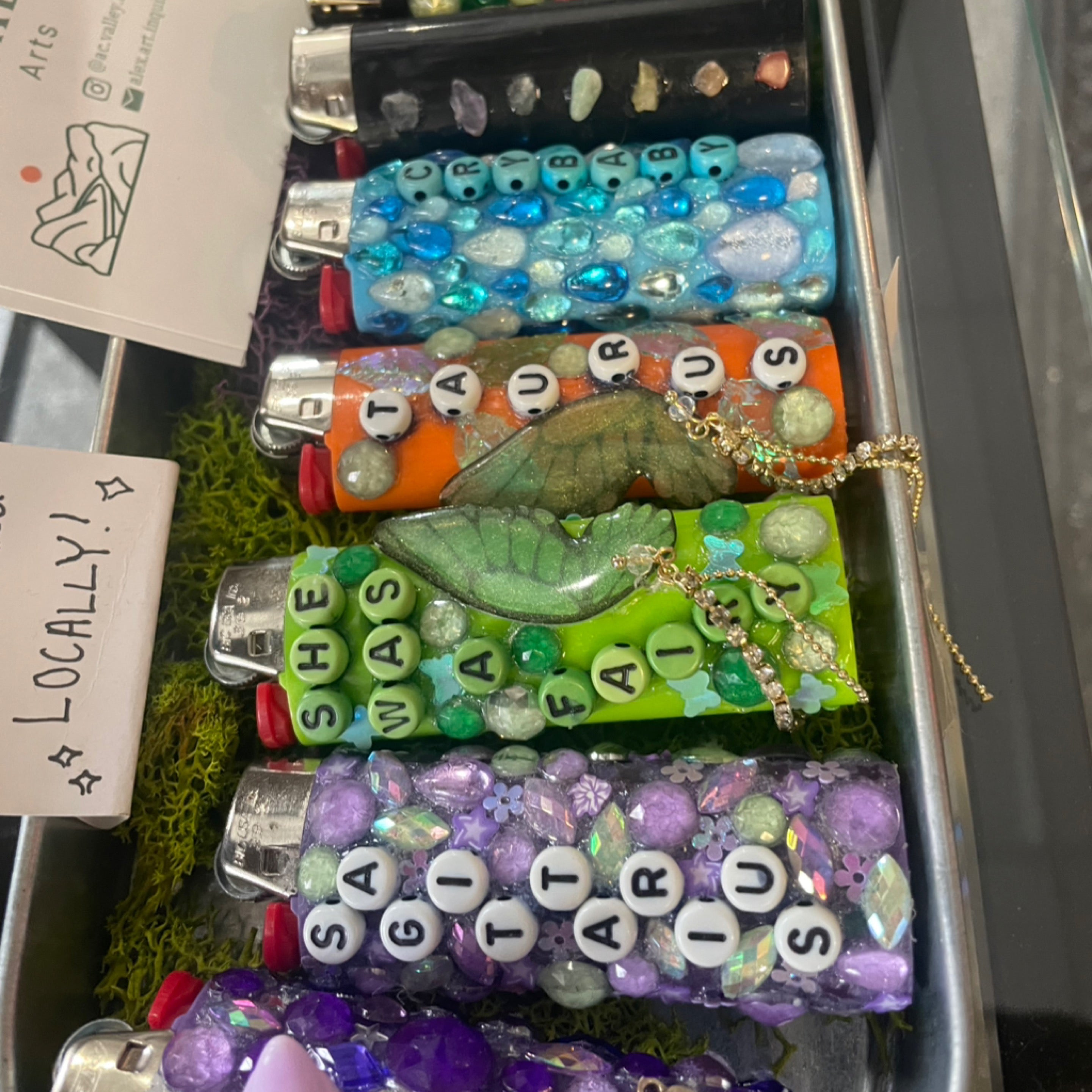 AC Bedazzled Lighters