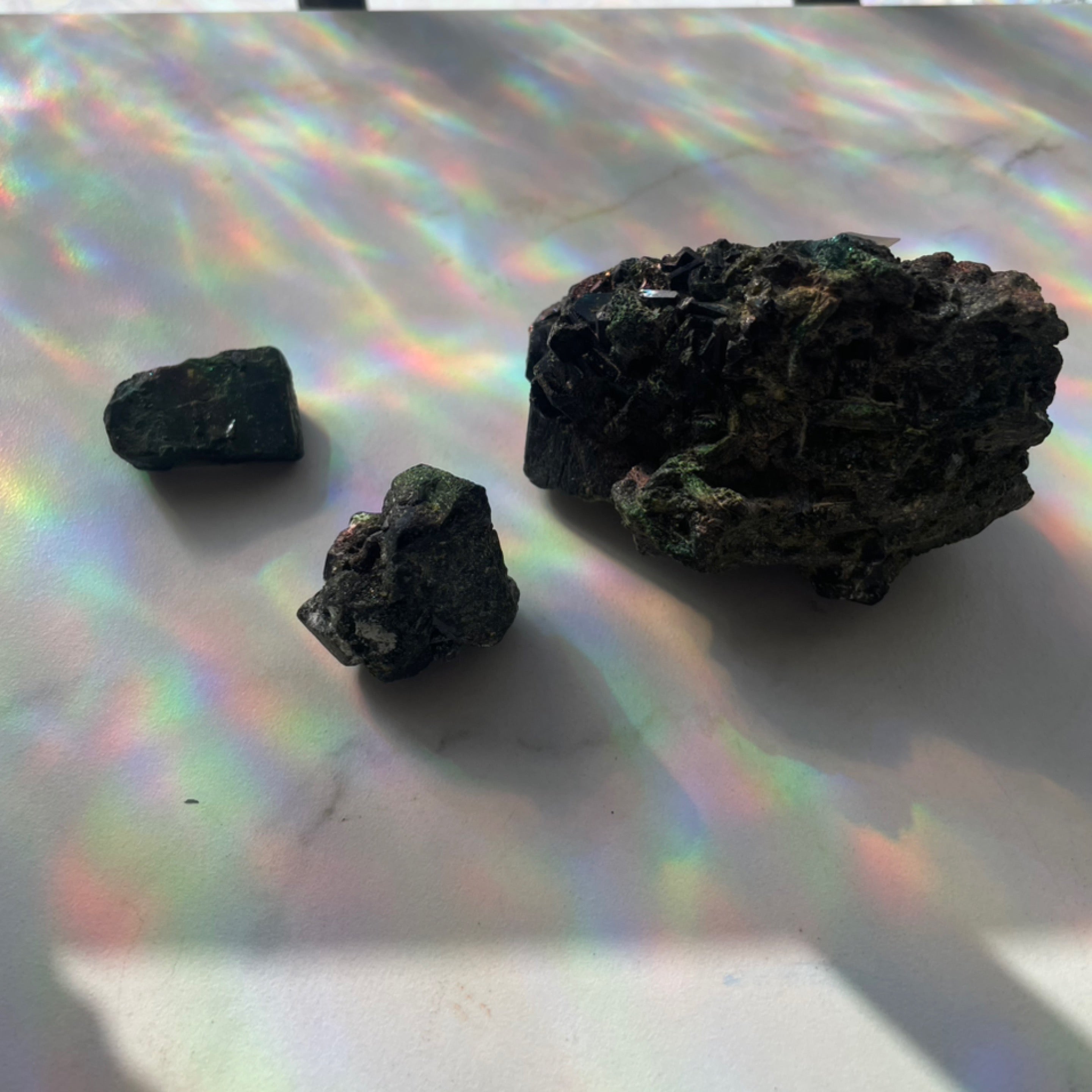 Raw Epidote Chunks
